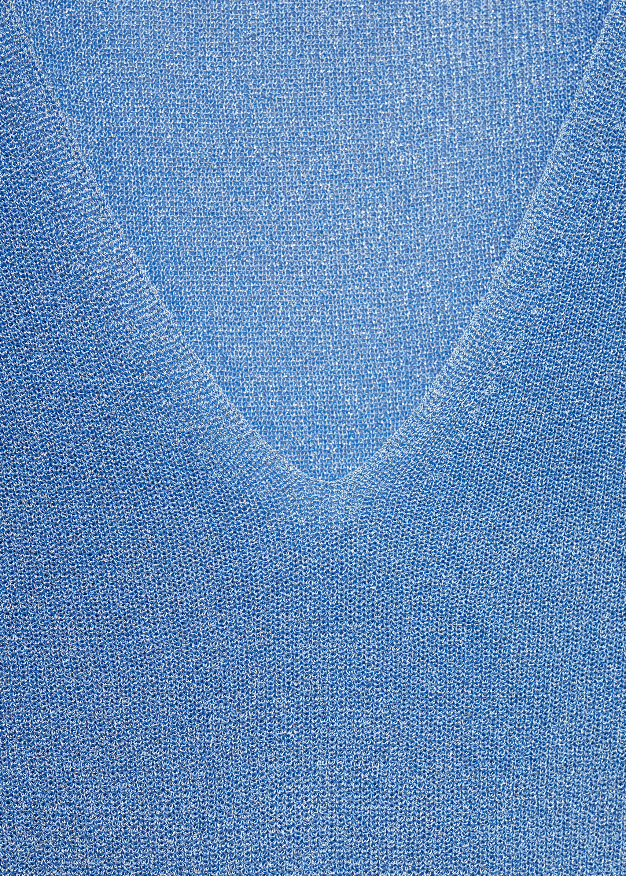 V-neck lurex sweater - Details of the article 8