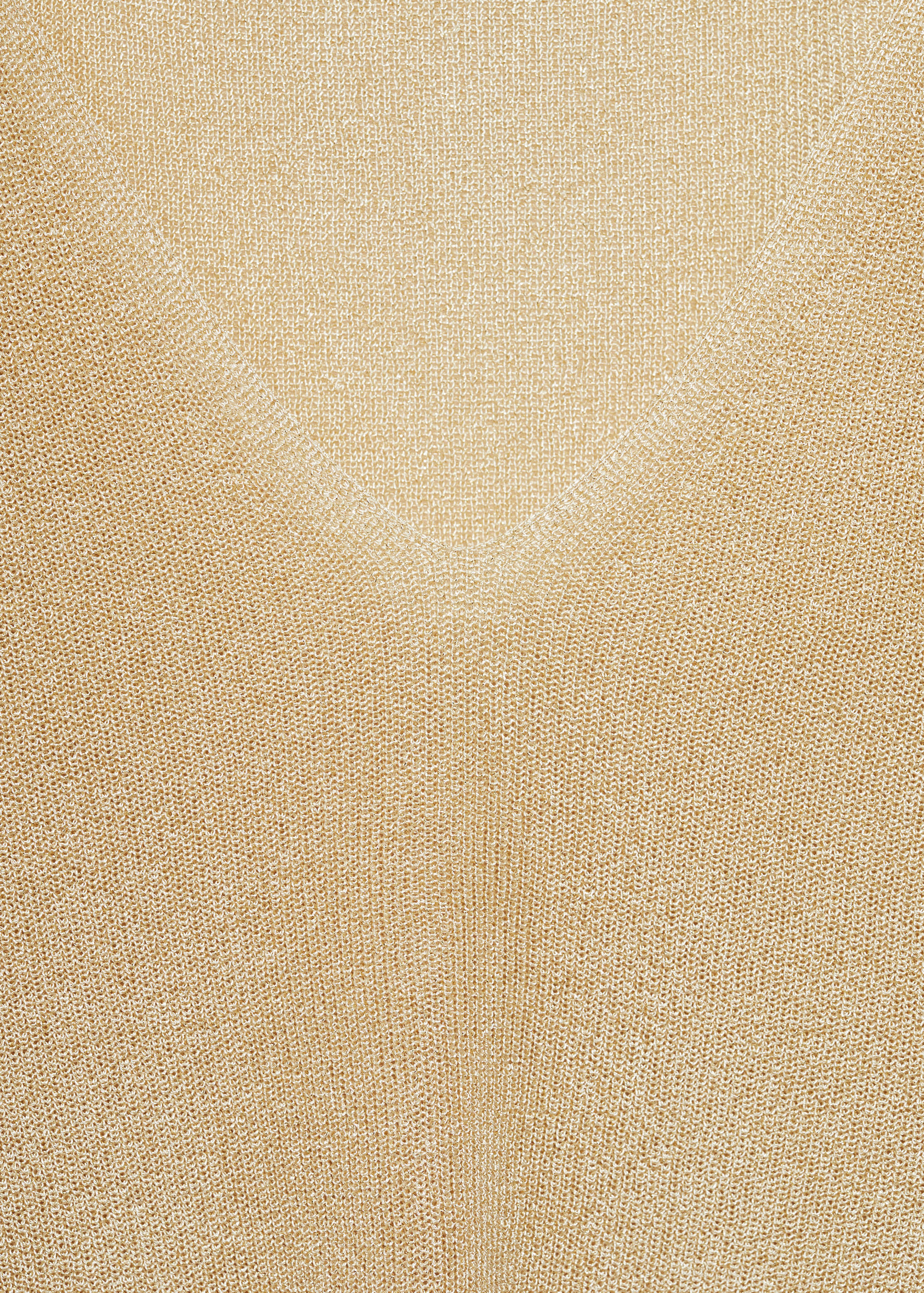 V-neck lurex sweater - Details of the article 8