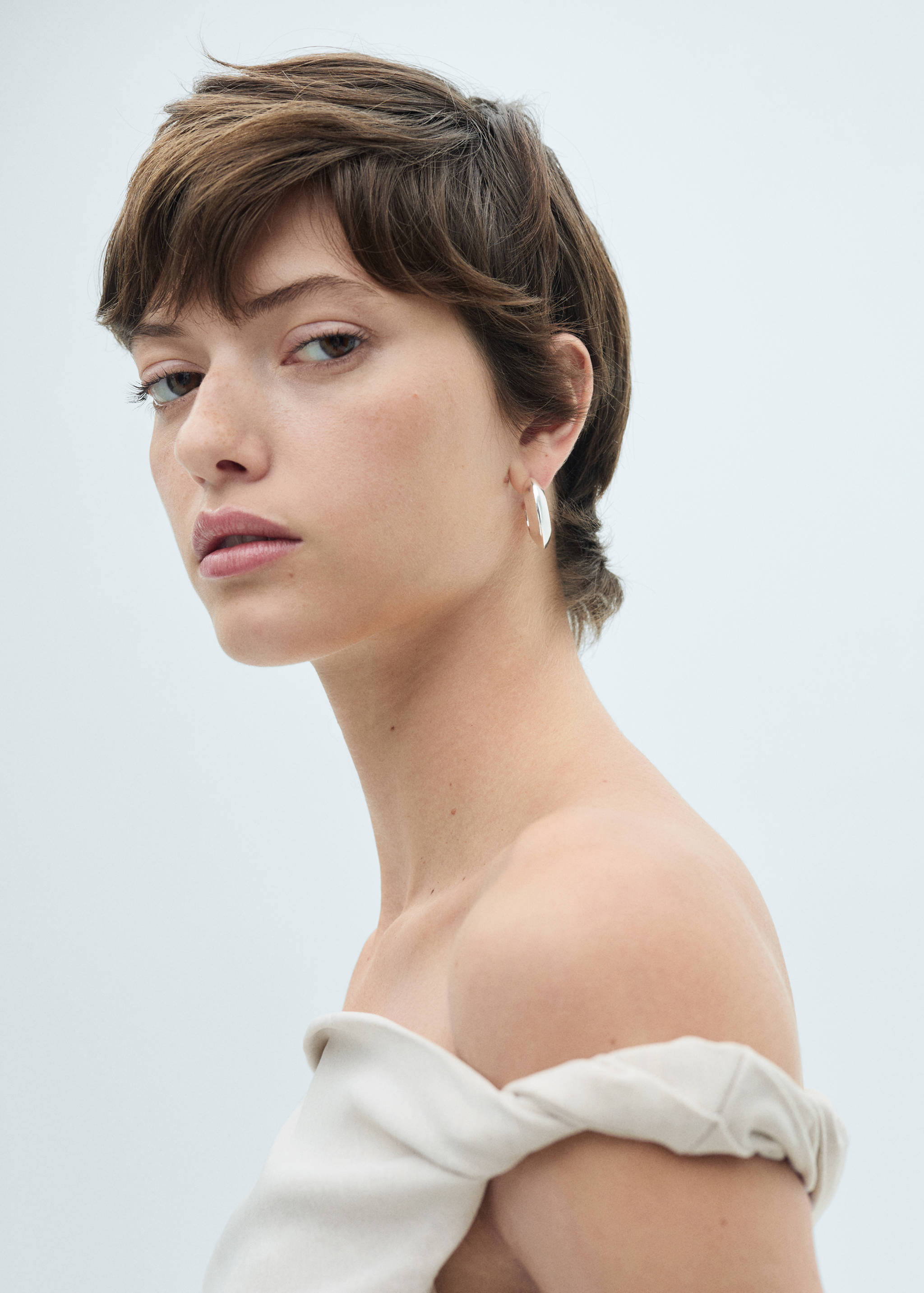 Top hombros descubiertos drapeado - Detalle del artículo 1