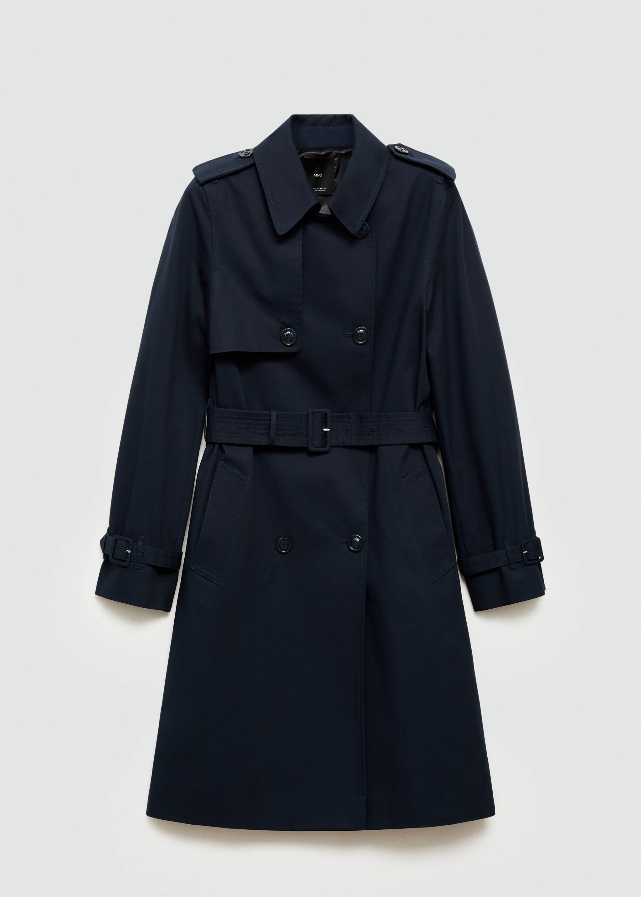 Trench clásico cinturón - Artículo sin modelo