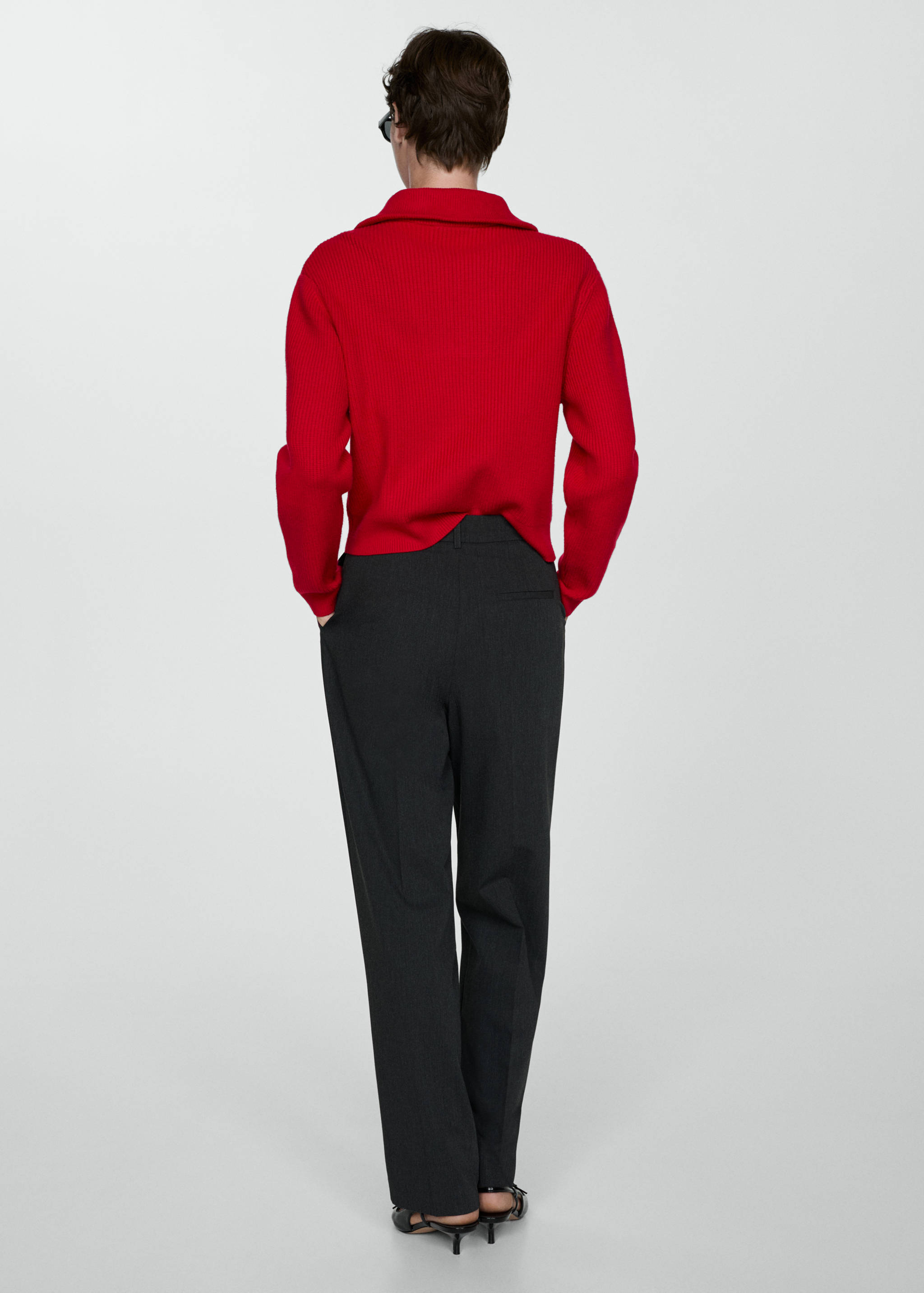 Jersey cuello cremallera - Reverso del artículo