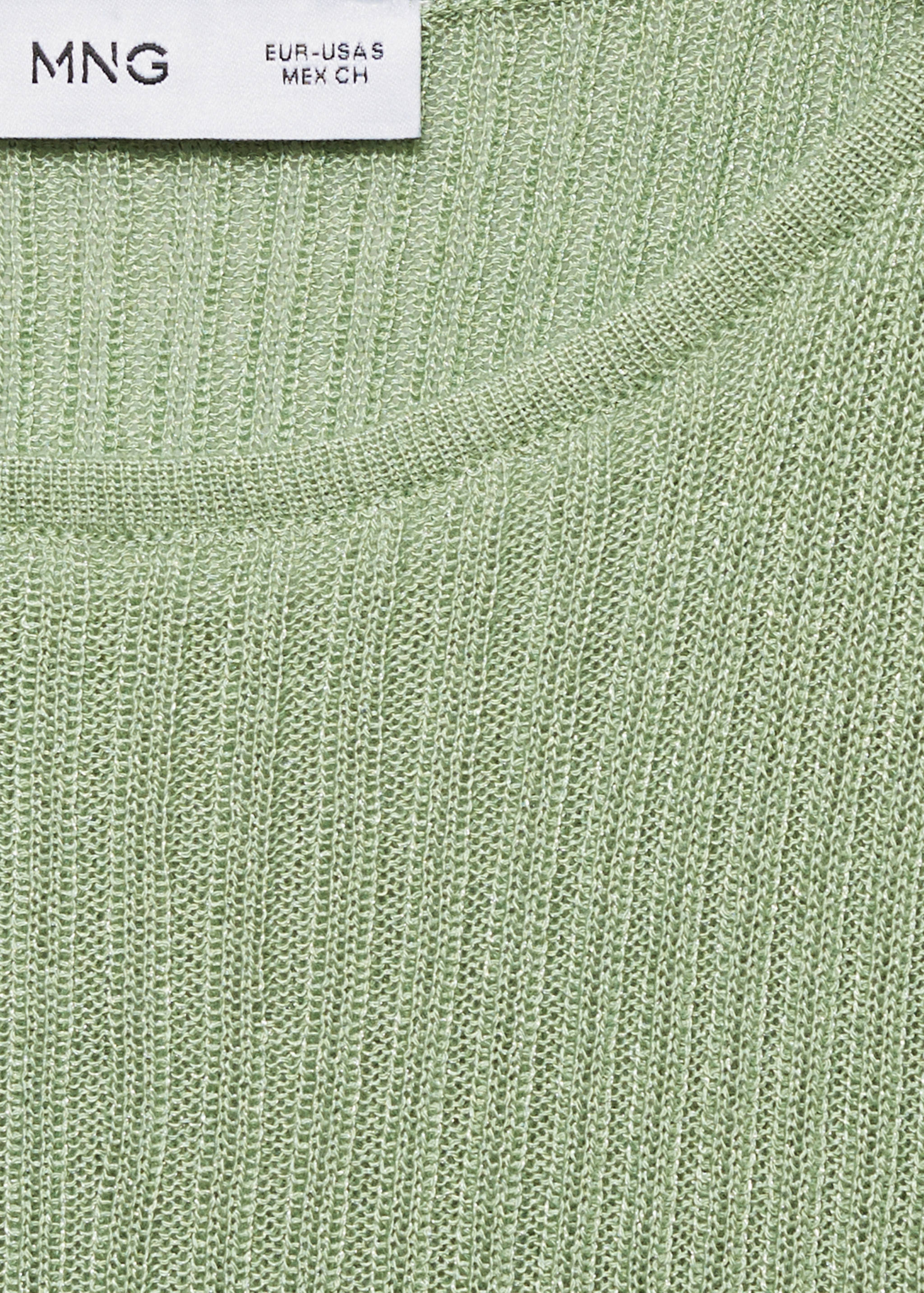 Fine ribbed-knit sweater - Details of the article 8