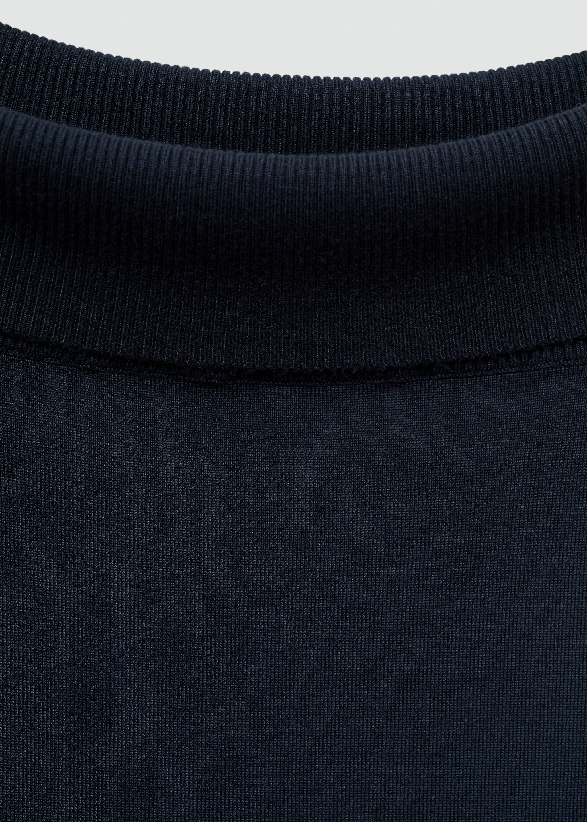 Open-shoulder striped sweater - Details of the article 8