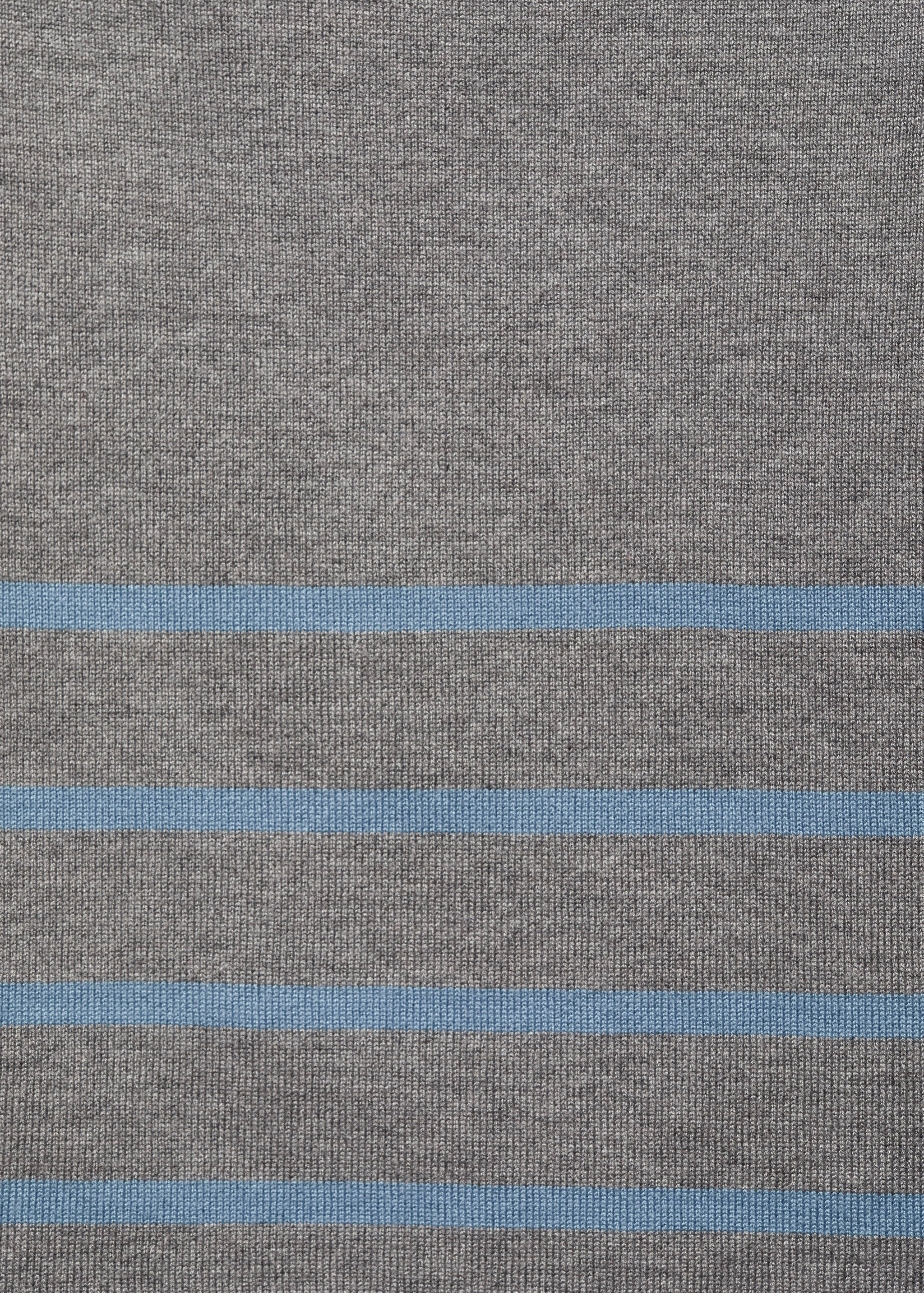 Open-shoulder striped sweater - Details of the article 0