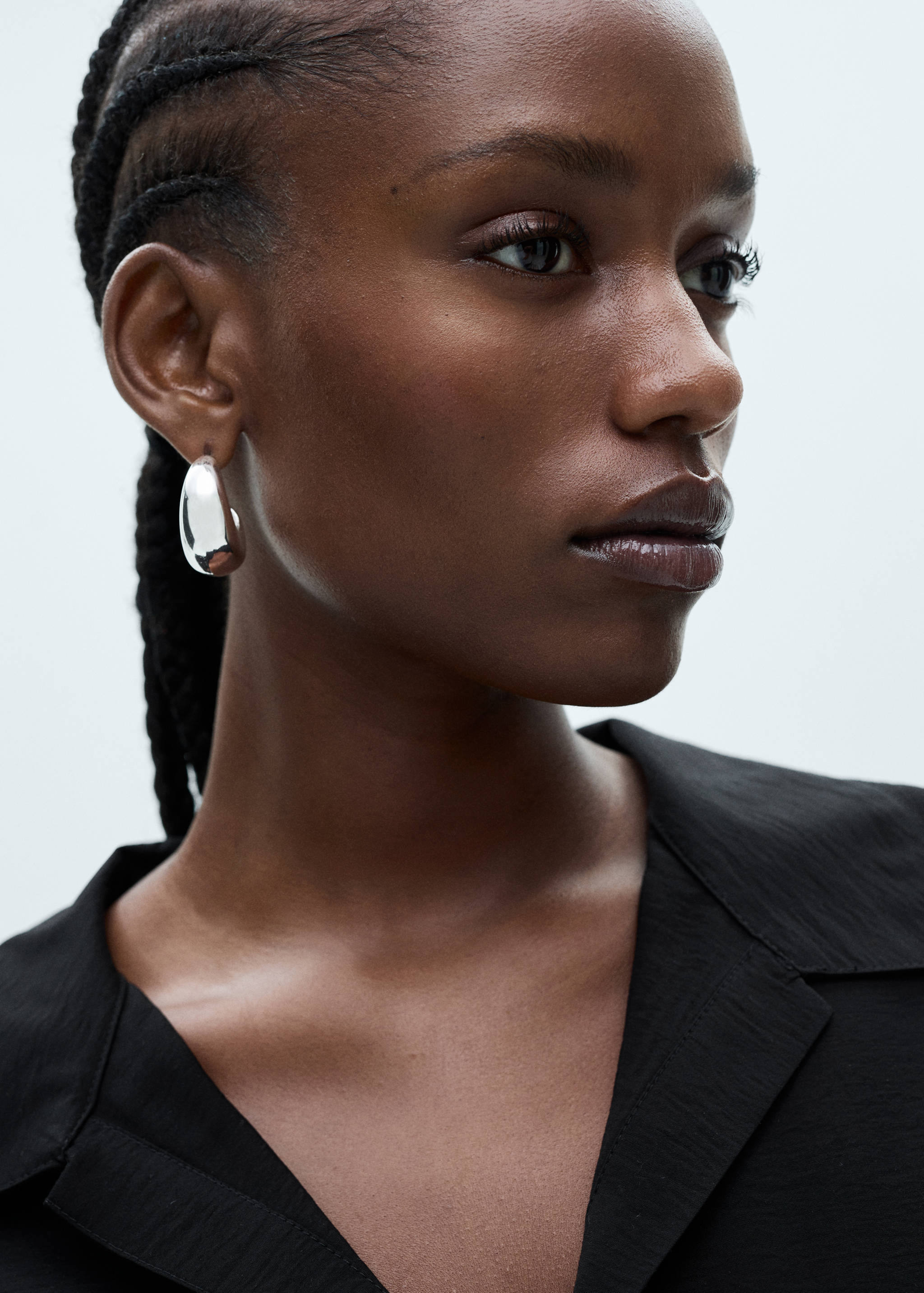 Jumpsuit with pockets and shirt collar - Details of the article 4