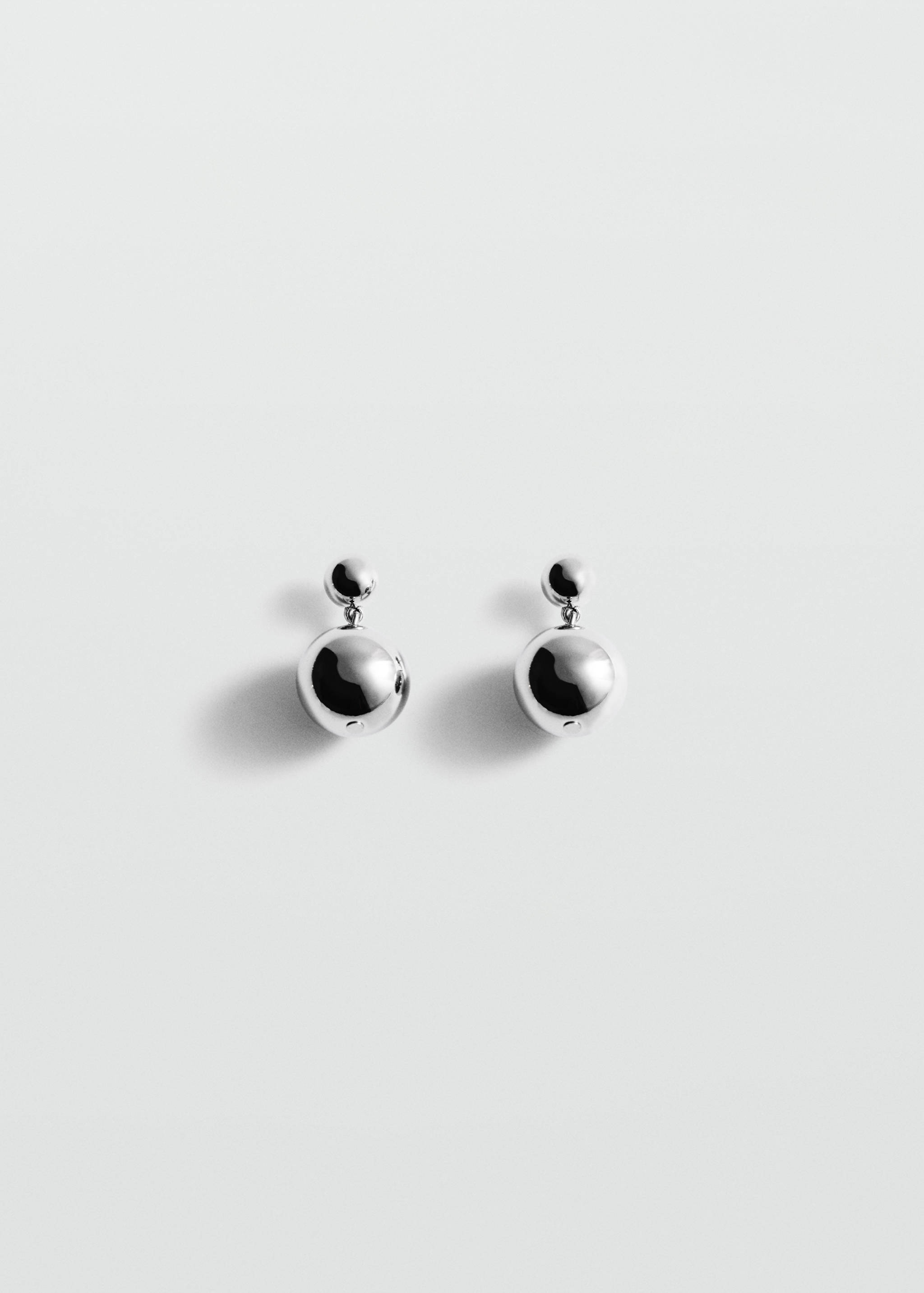 Earrings with ball design - Article without model