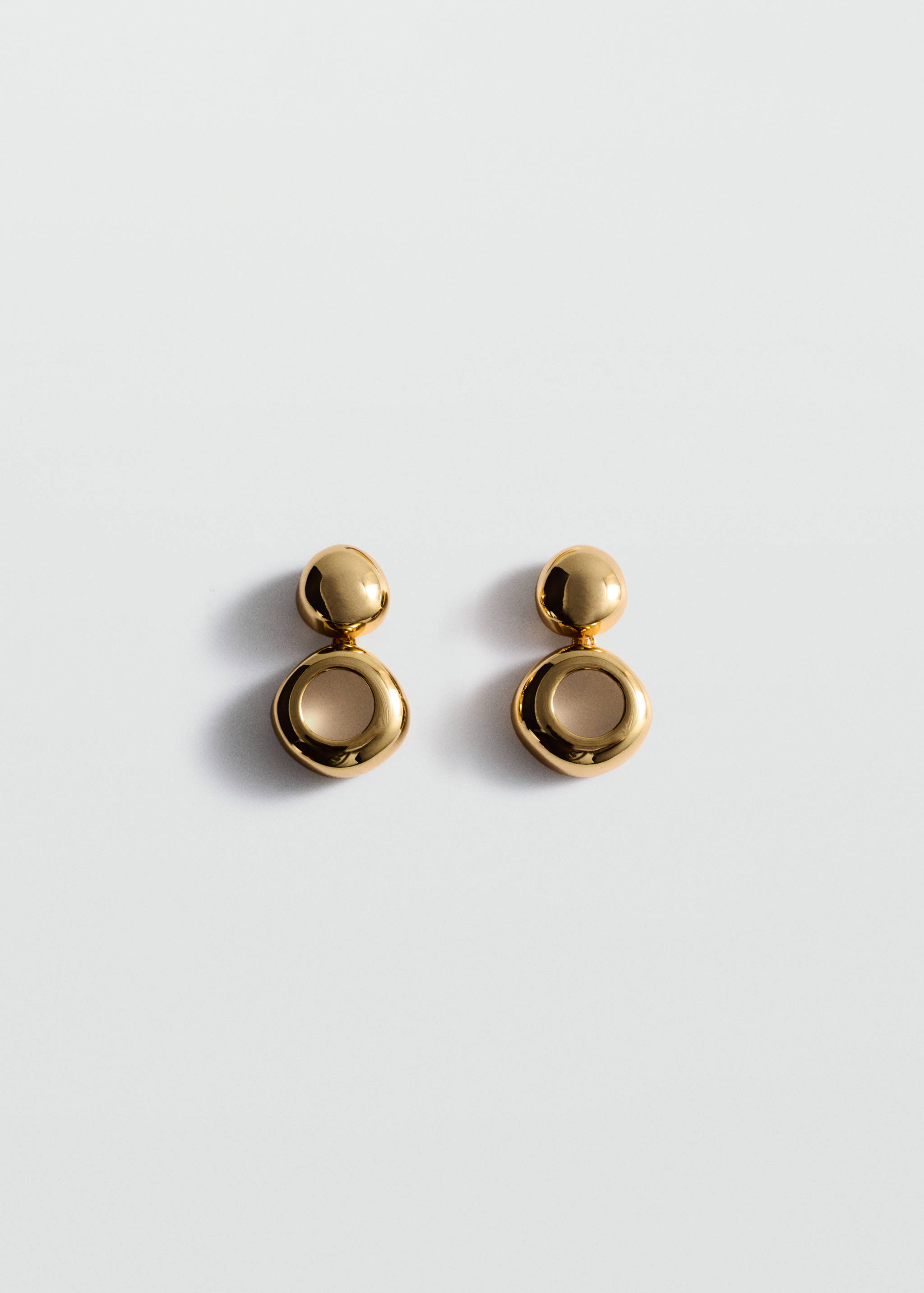 Circular-design earrings - Article without model