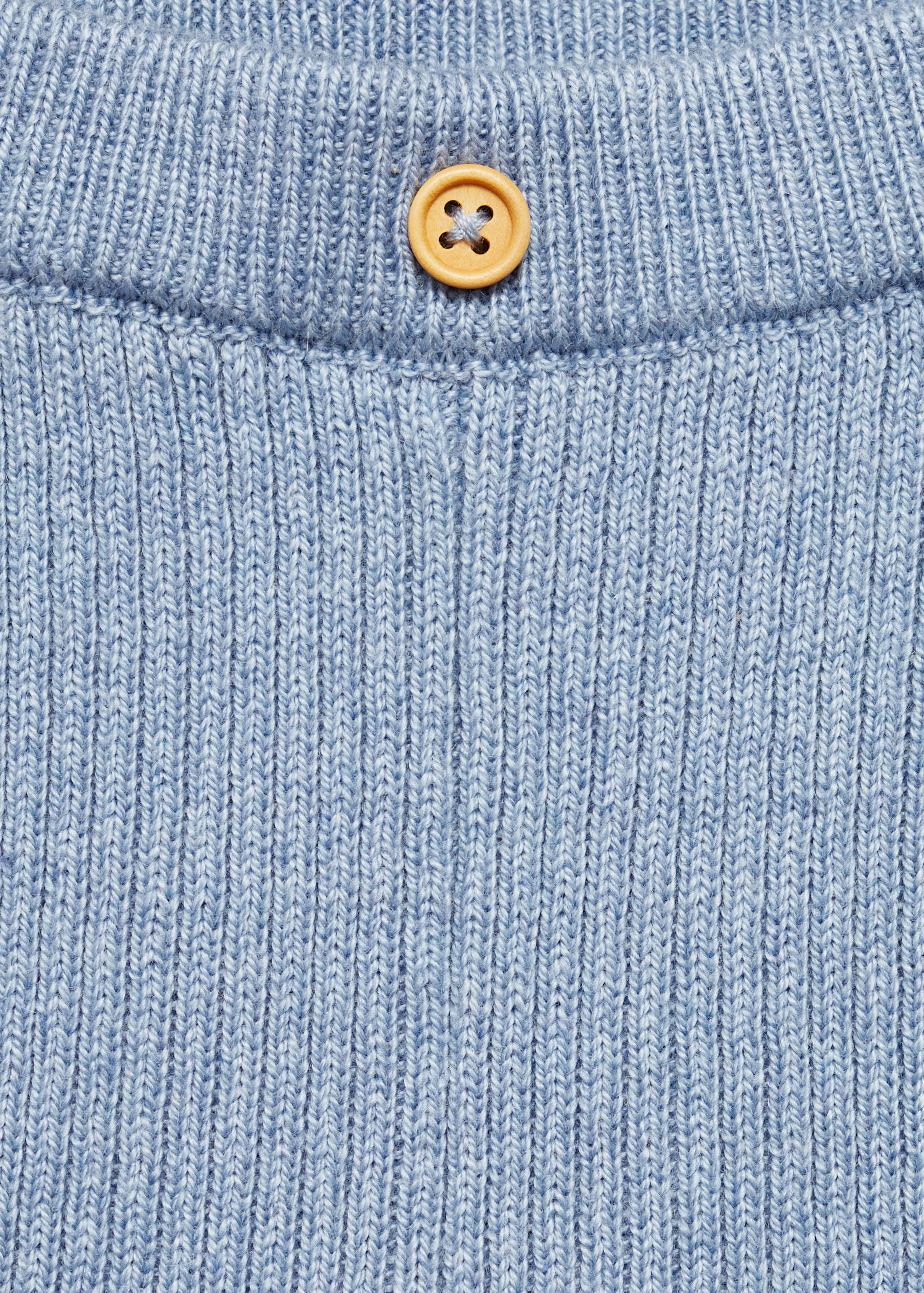 Cotton ribbed leggings - Details of the article 8