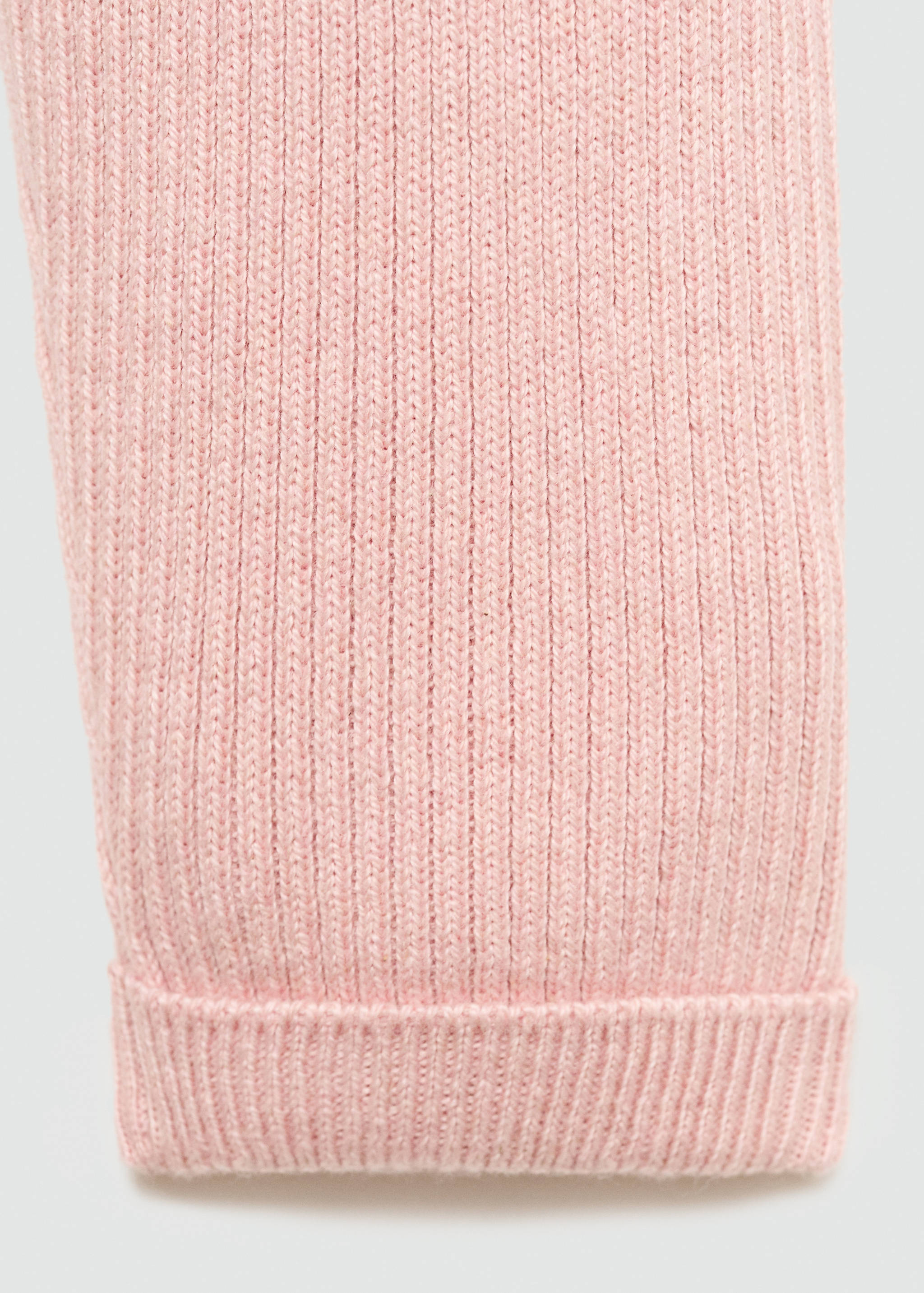 Cotton ribbed leggings - Details of the article 0