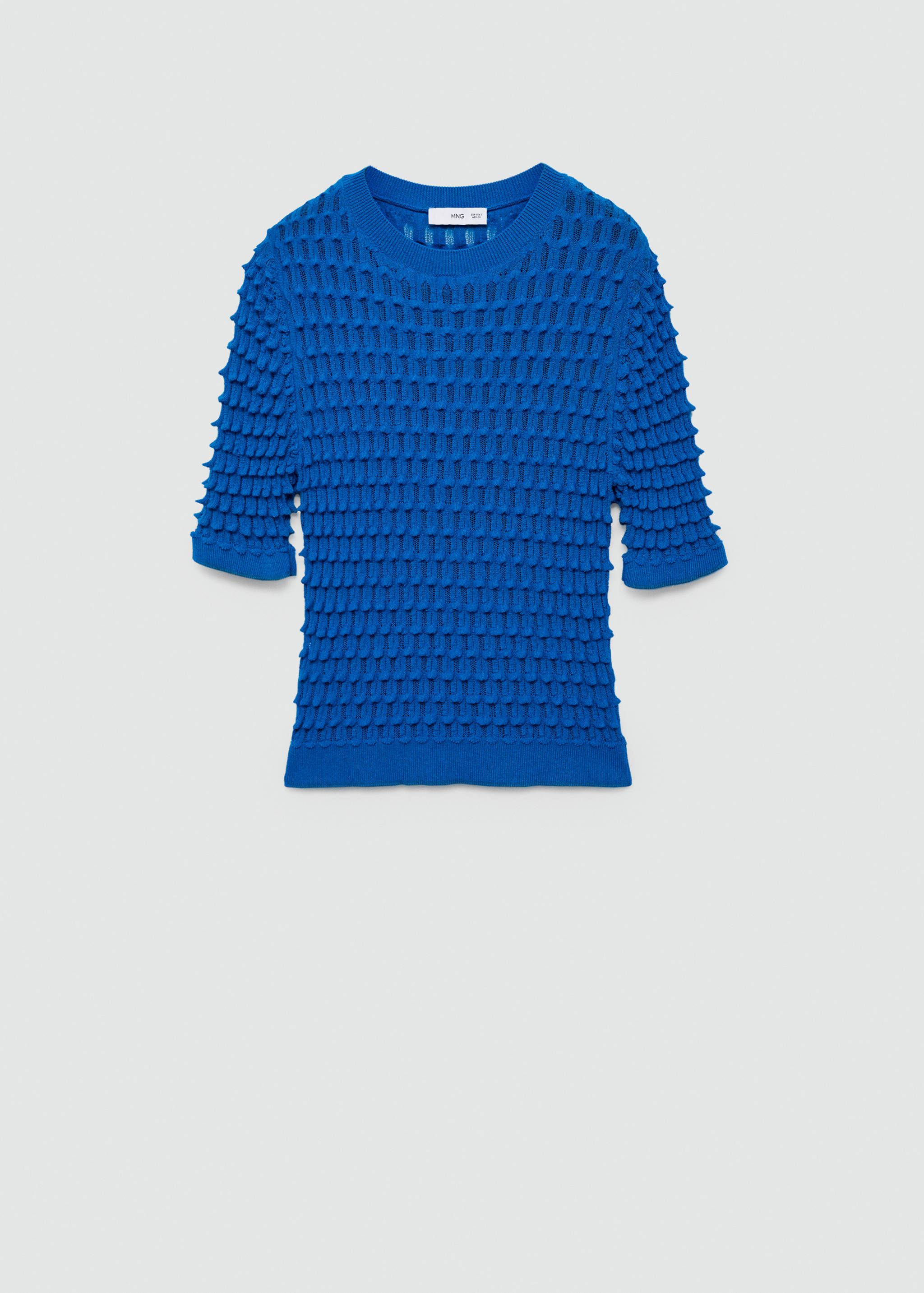 Jersey textura manga corta - Artículo sin modelo