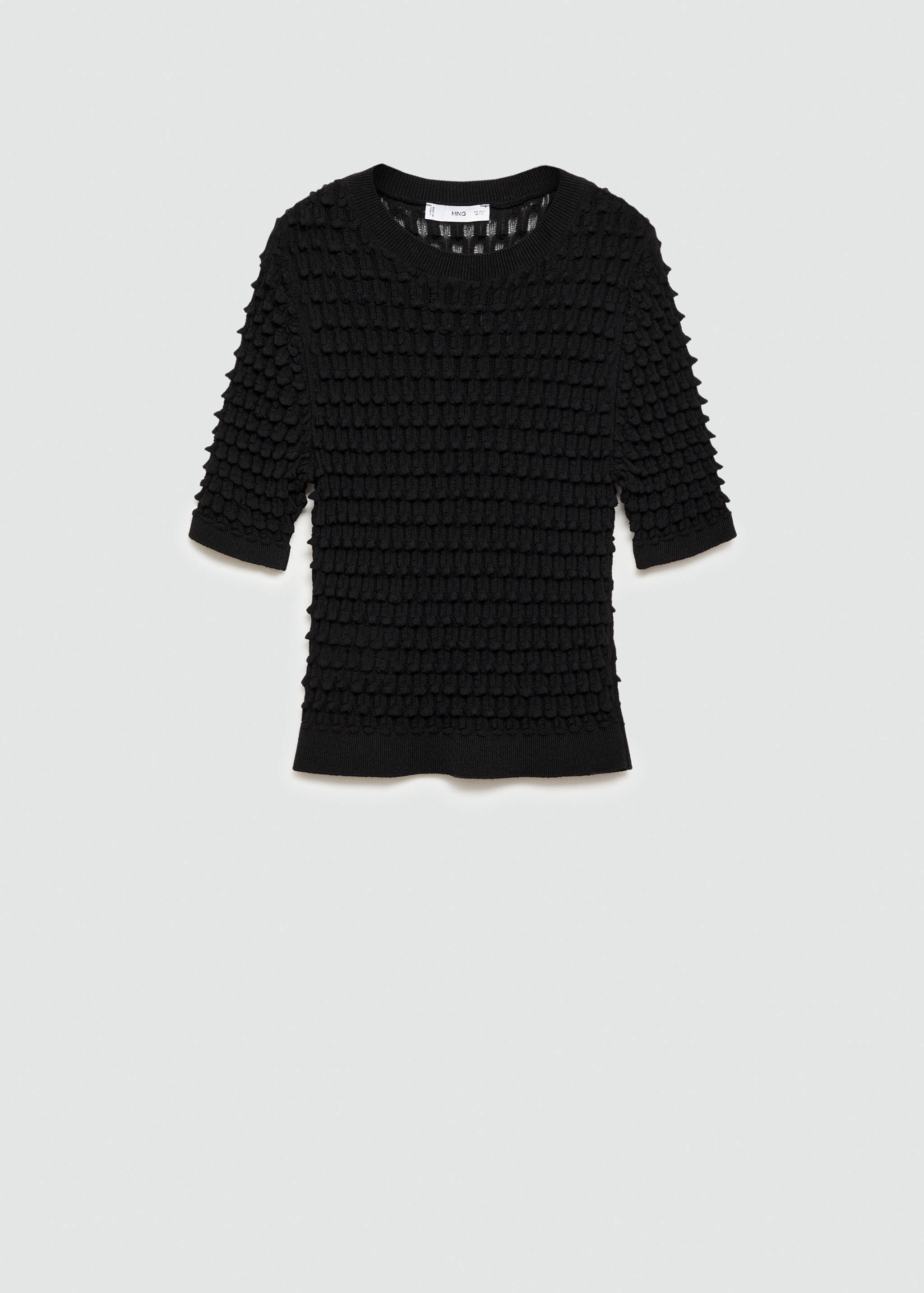 Jersey textura manga corta - Artículo sin modelo