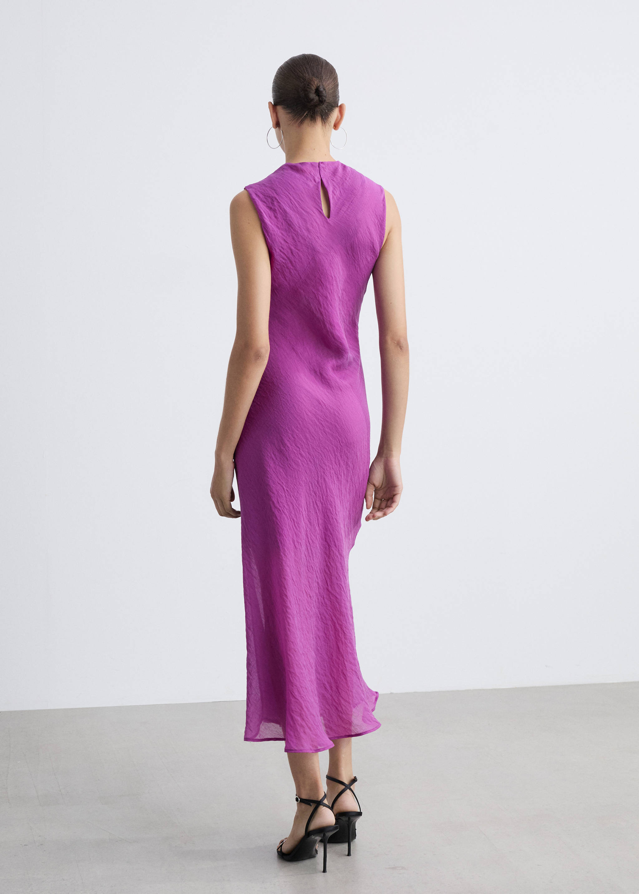 Robe midi lyocell - Verso de l’article
