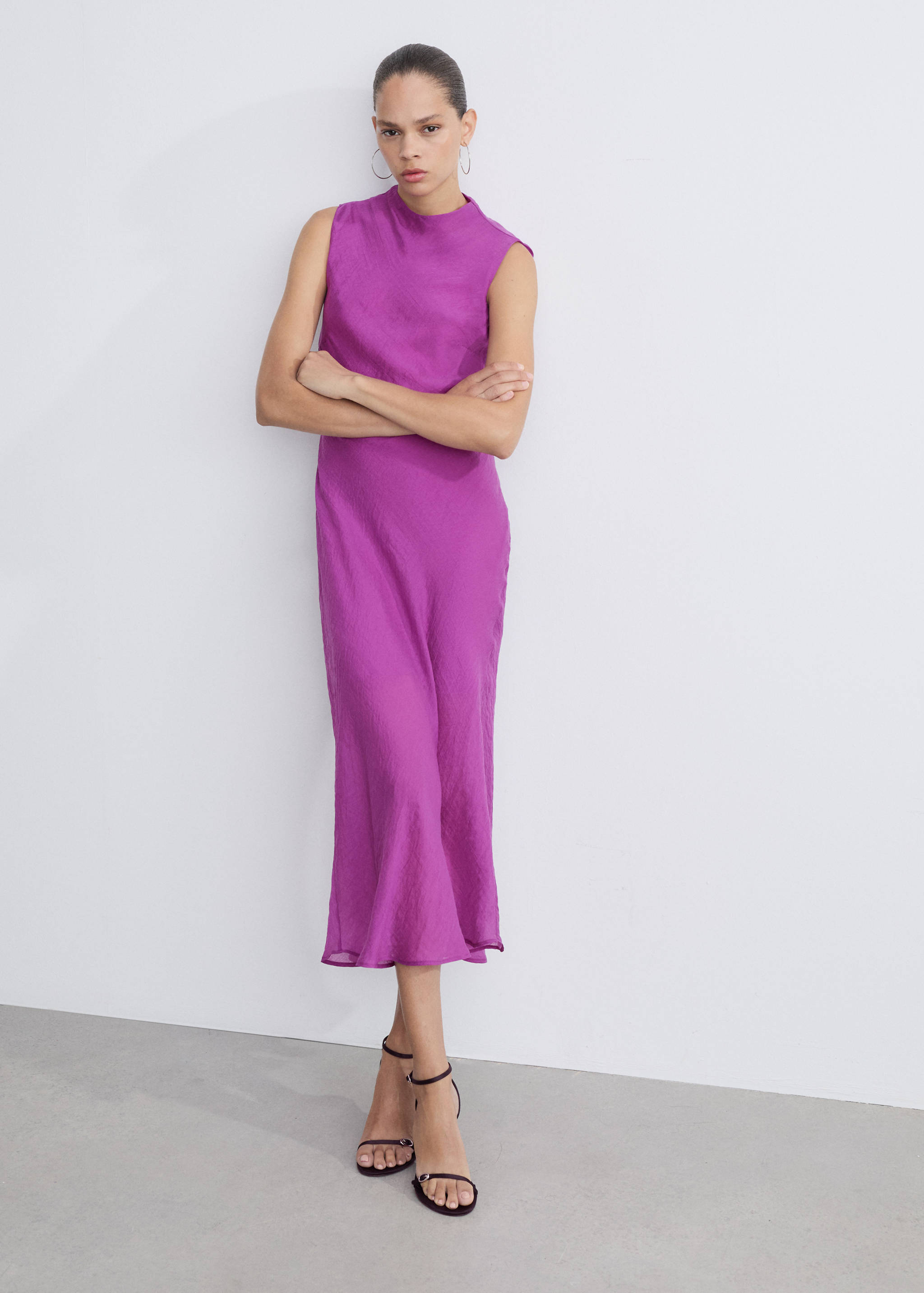 Robe midi lyocell - Détail de l'article 2