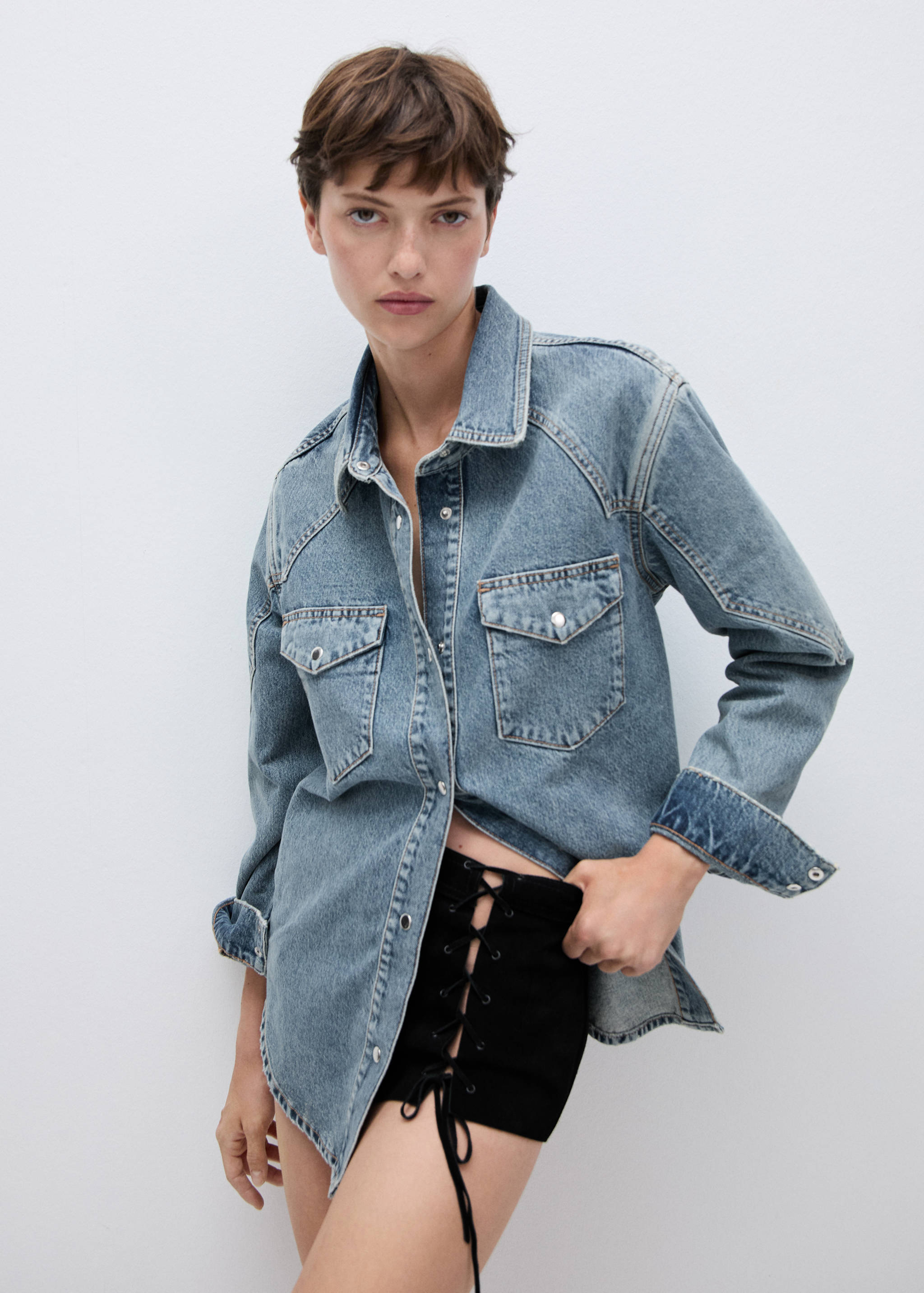 Surchemise jean poches - Détail de l'article 2