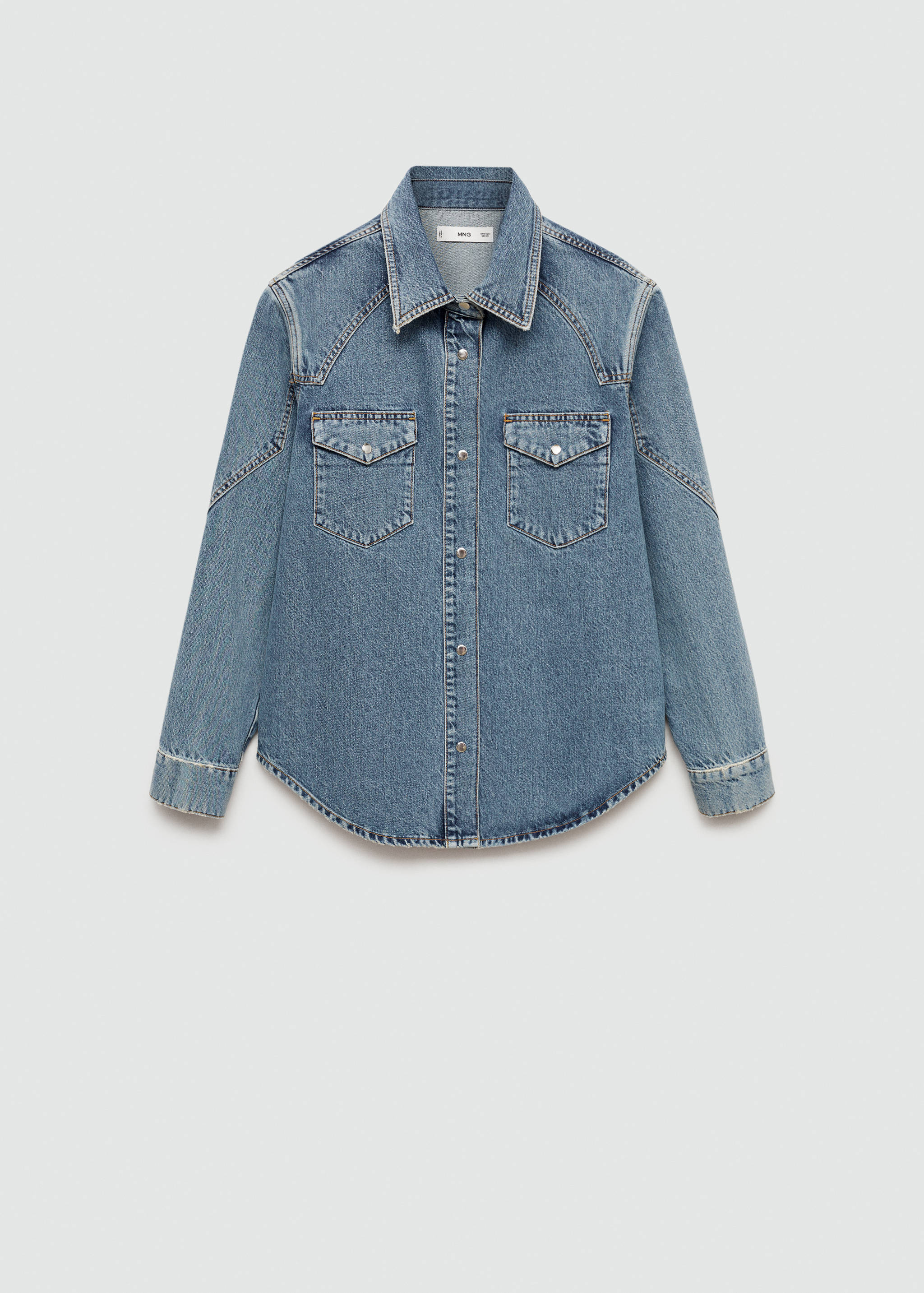 Surchemise jean poches - Article sans modèle