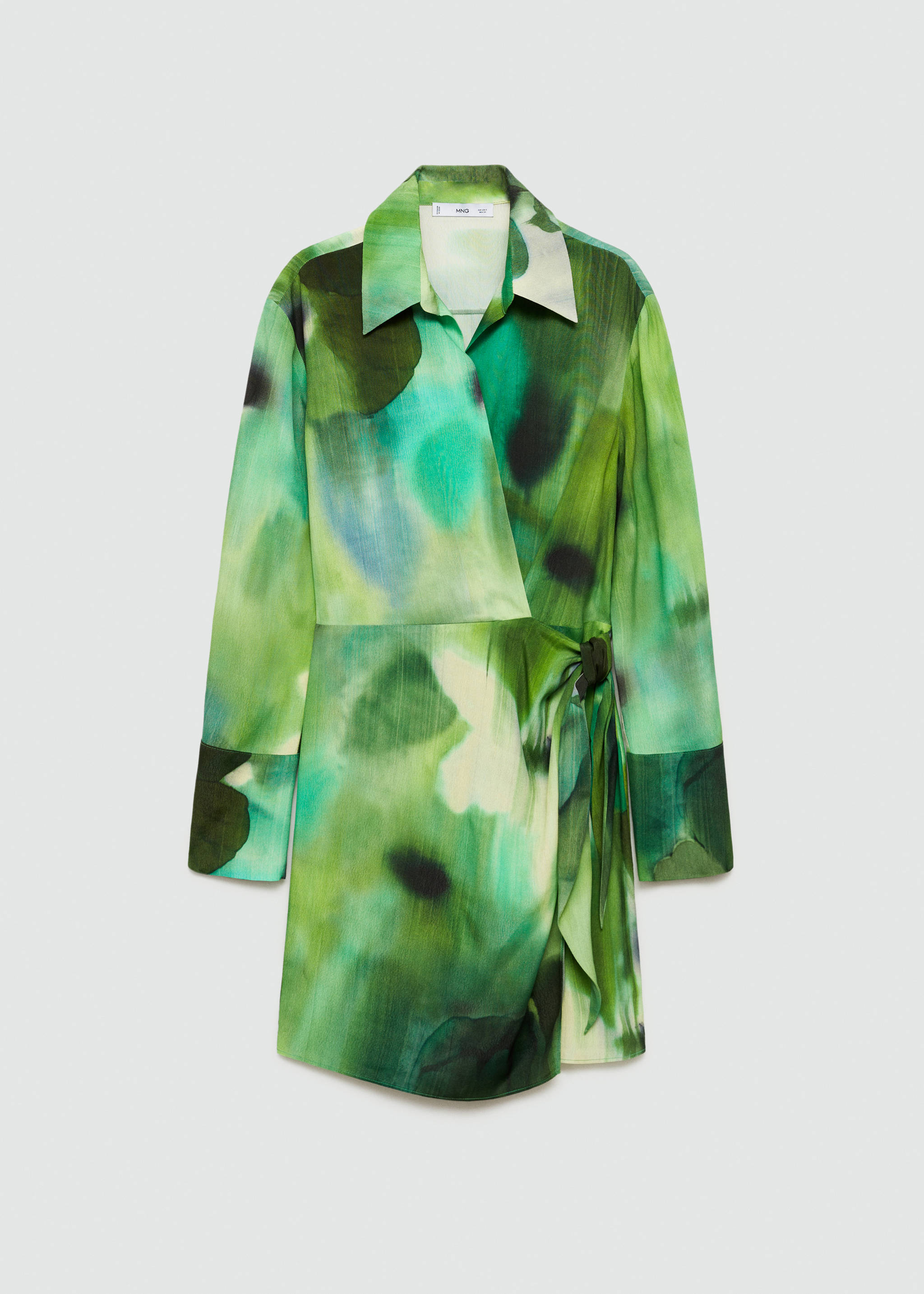 Printed bow dress - Article without model