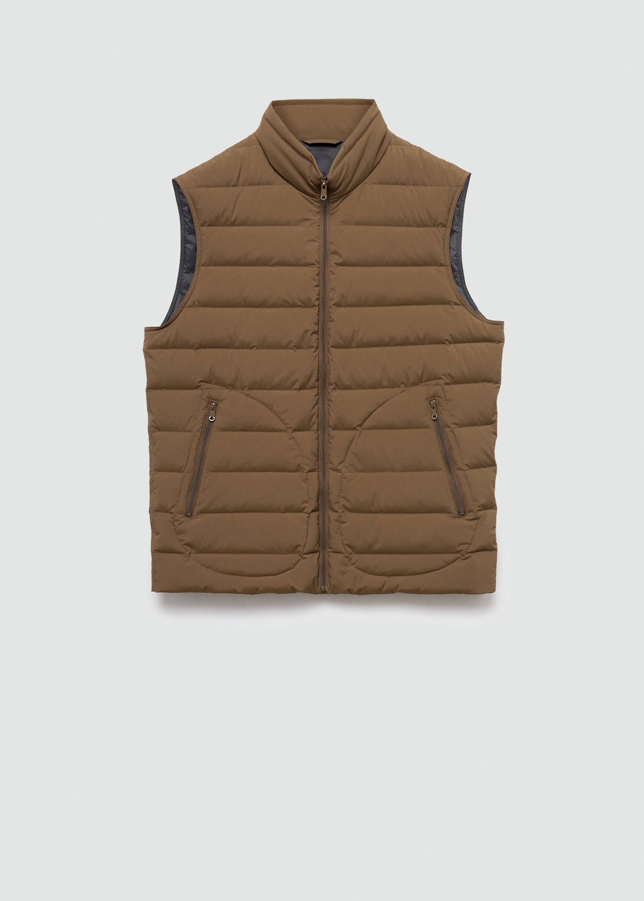 Quilted gilet with feather filling - Article without model