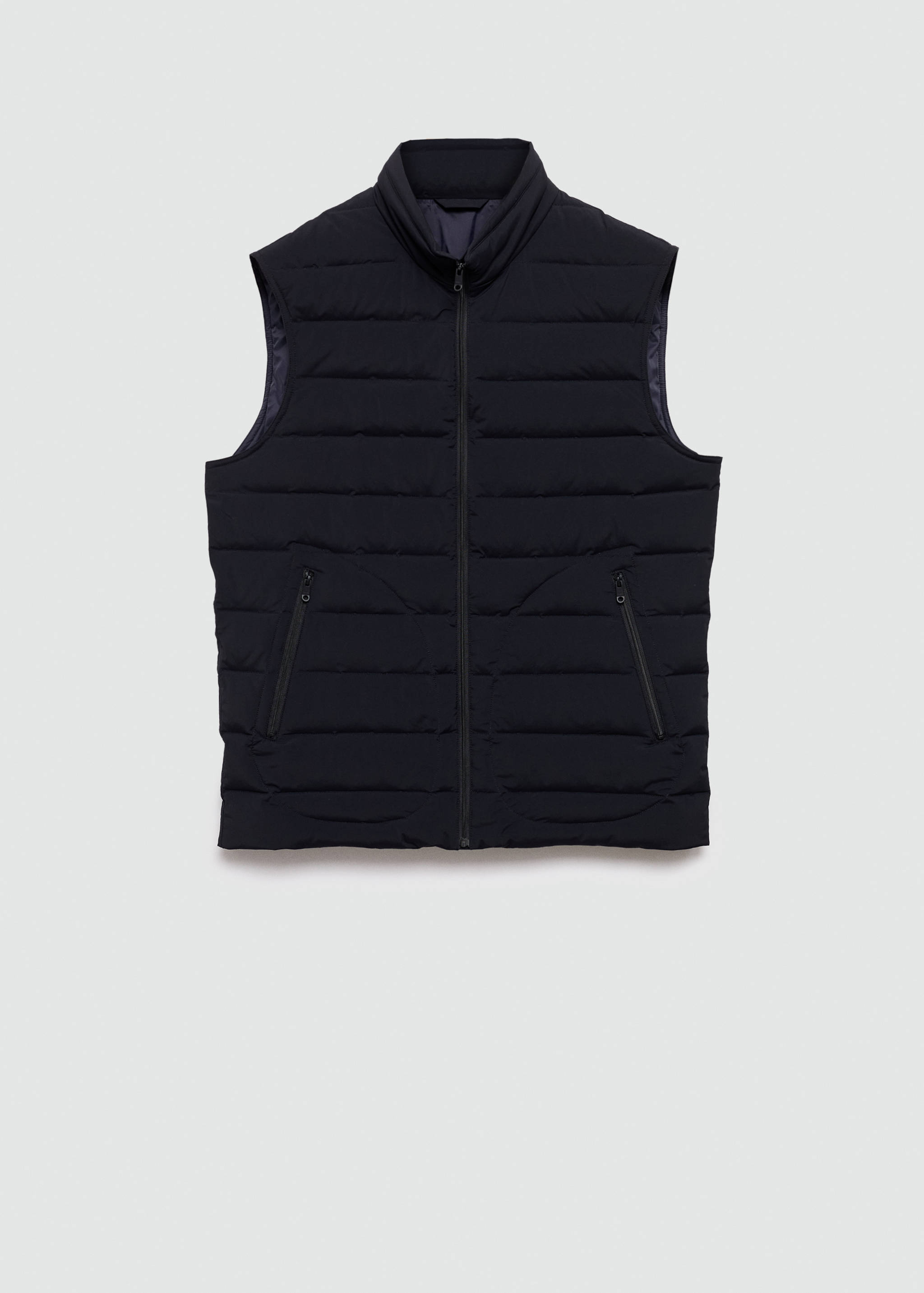 Quilted vest with feather filling - Article without model