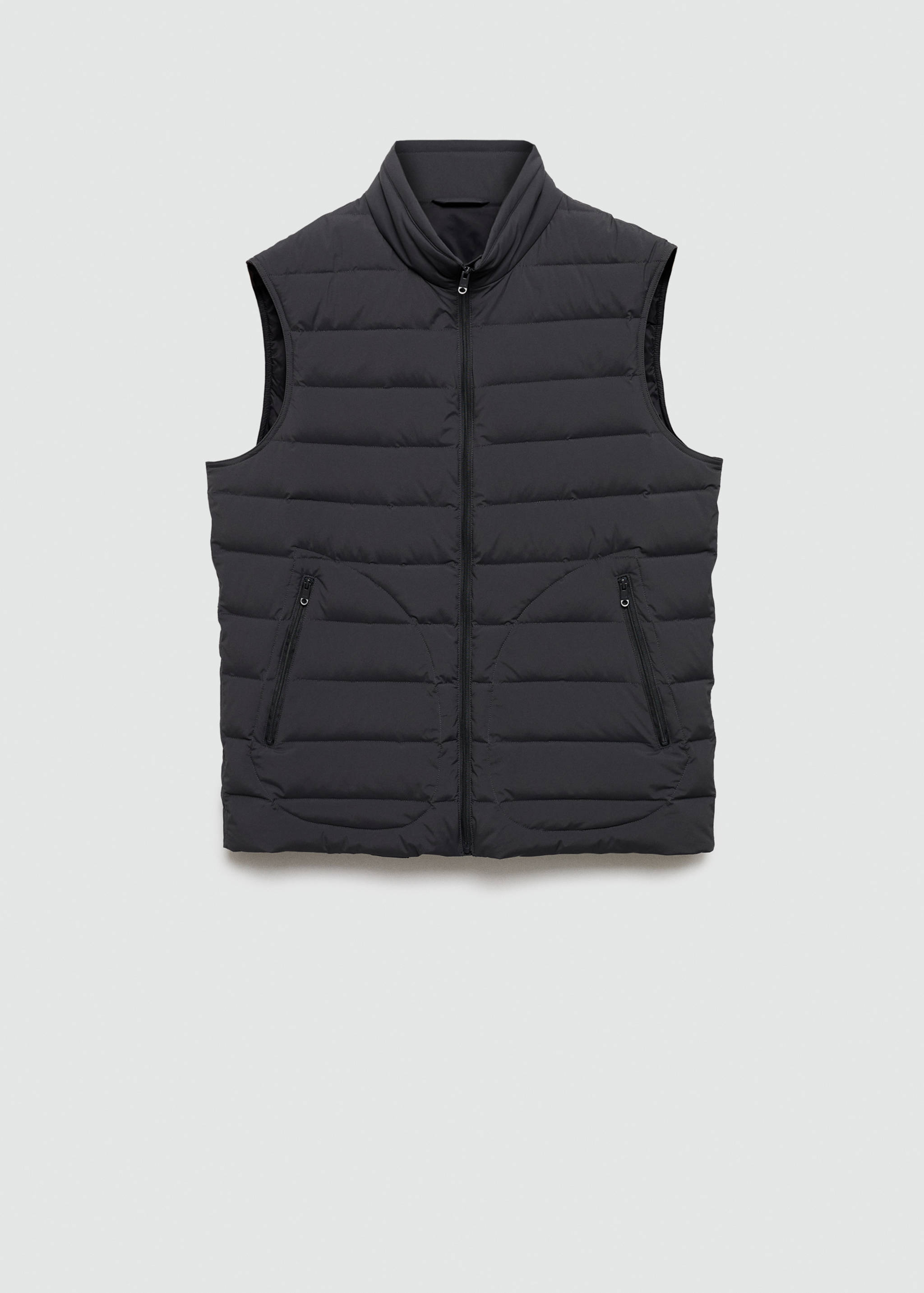 Quilted gilet with feather filling - Article without model