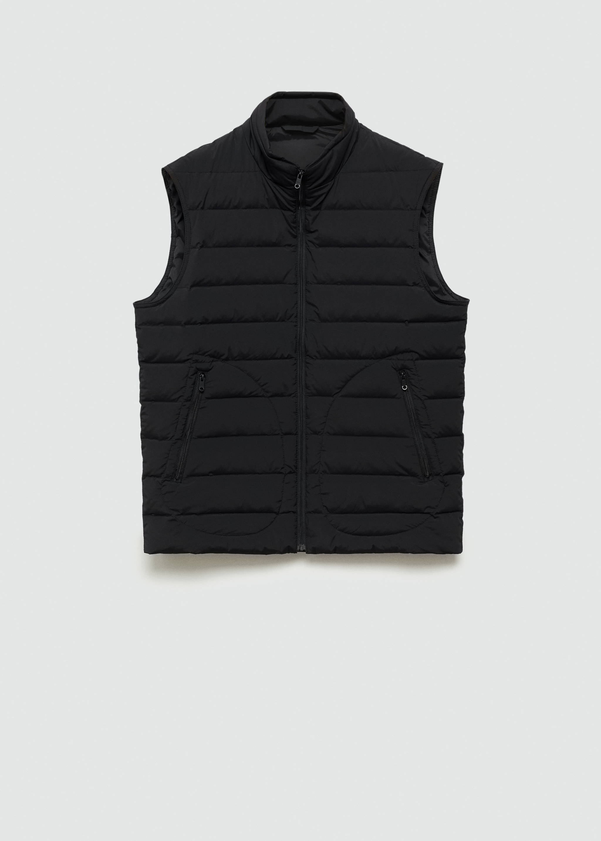 Quilted gilet with feather filling - Article without model
