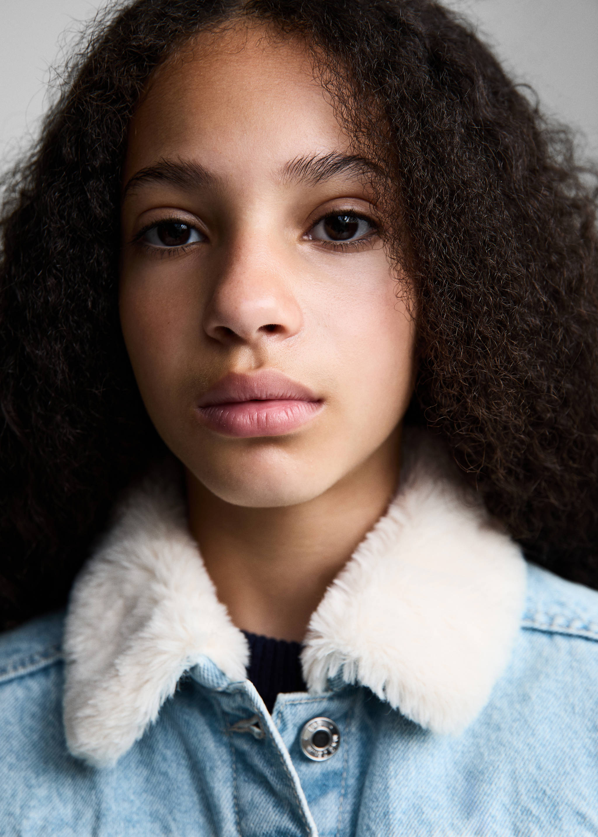 Fur-effect inner jacket - Details of the article 1