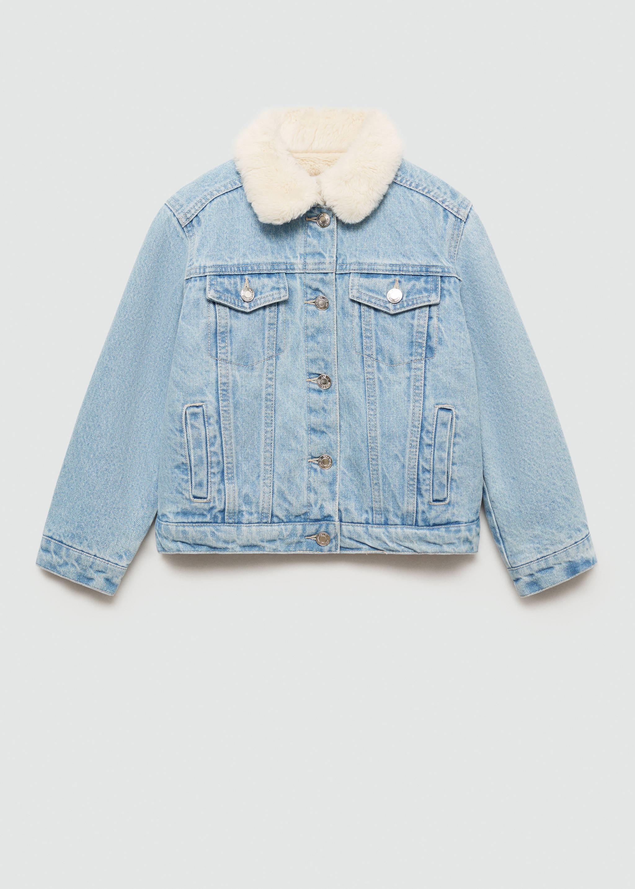 Fur-effect inner jacket - Article without model