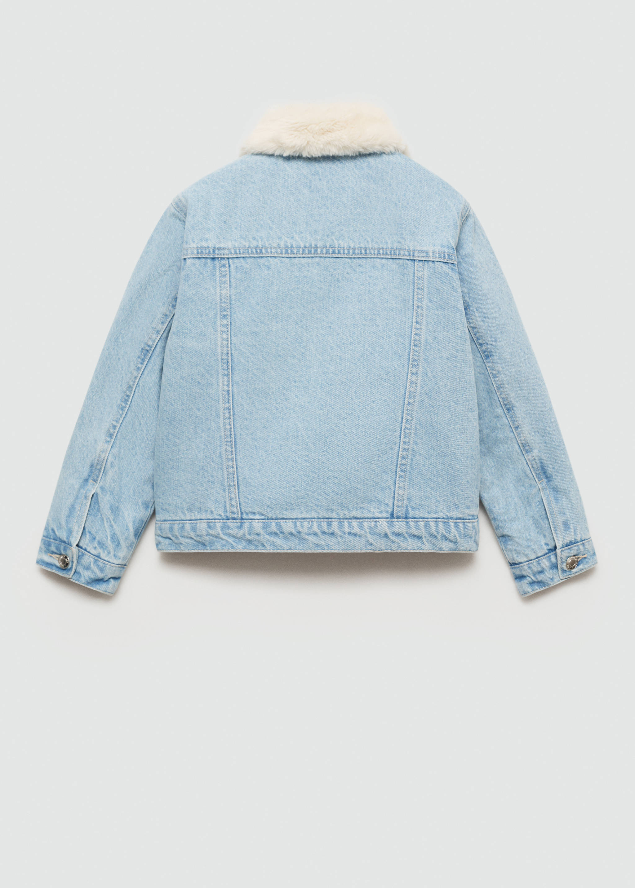 Fur-effect inner jacket - Reverse of the article