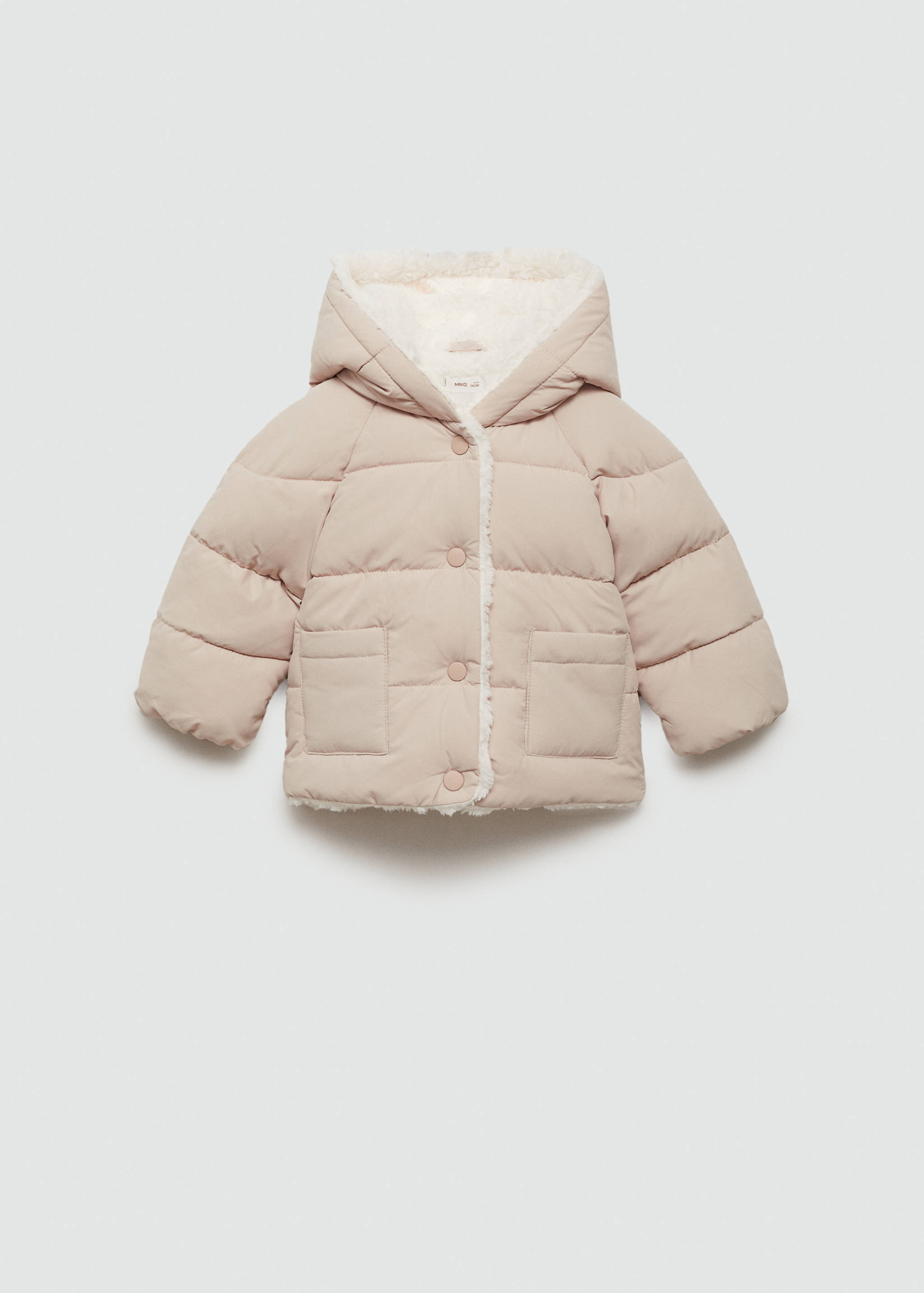 Anorak matelassé capuche oreilles - Article sans modèle