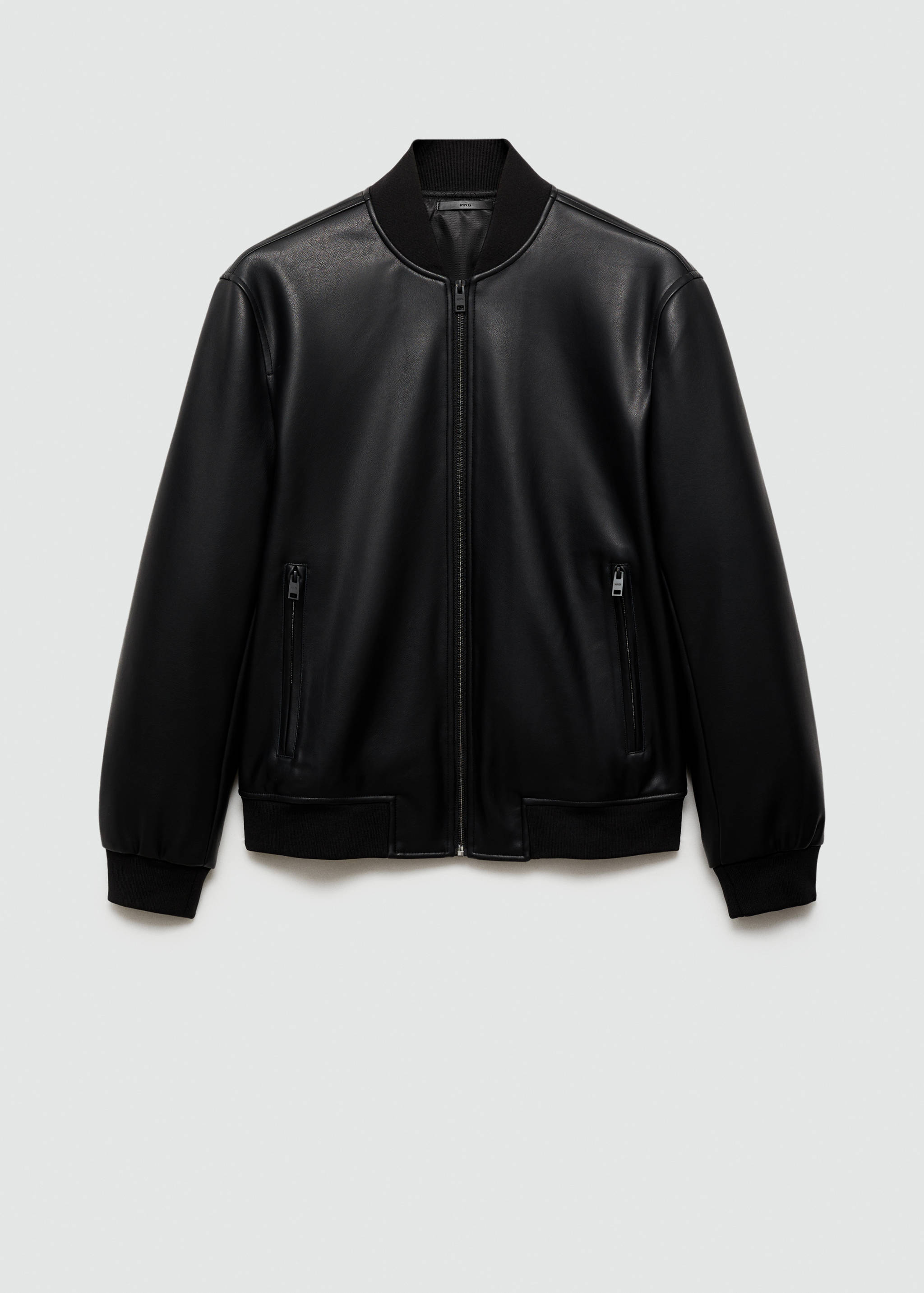 Blouson bomber simili-cuir - Article sans modèle