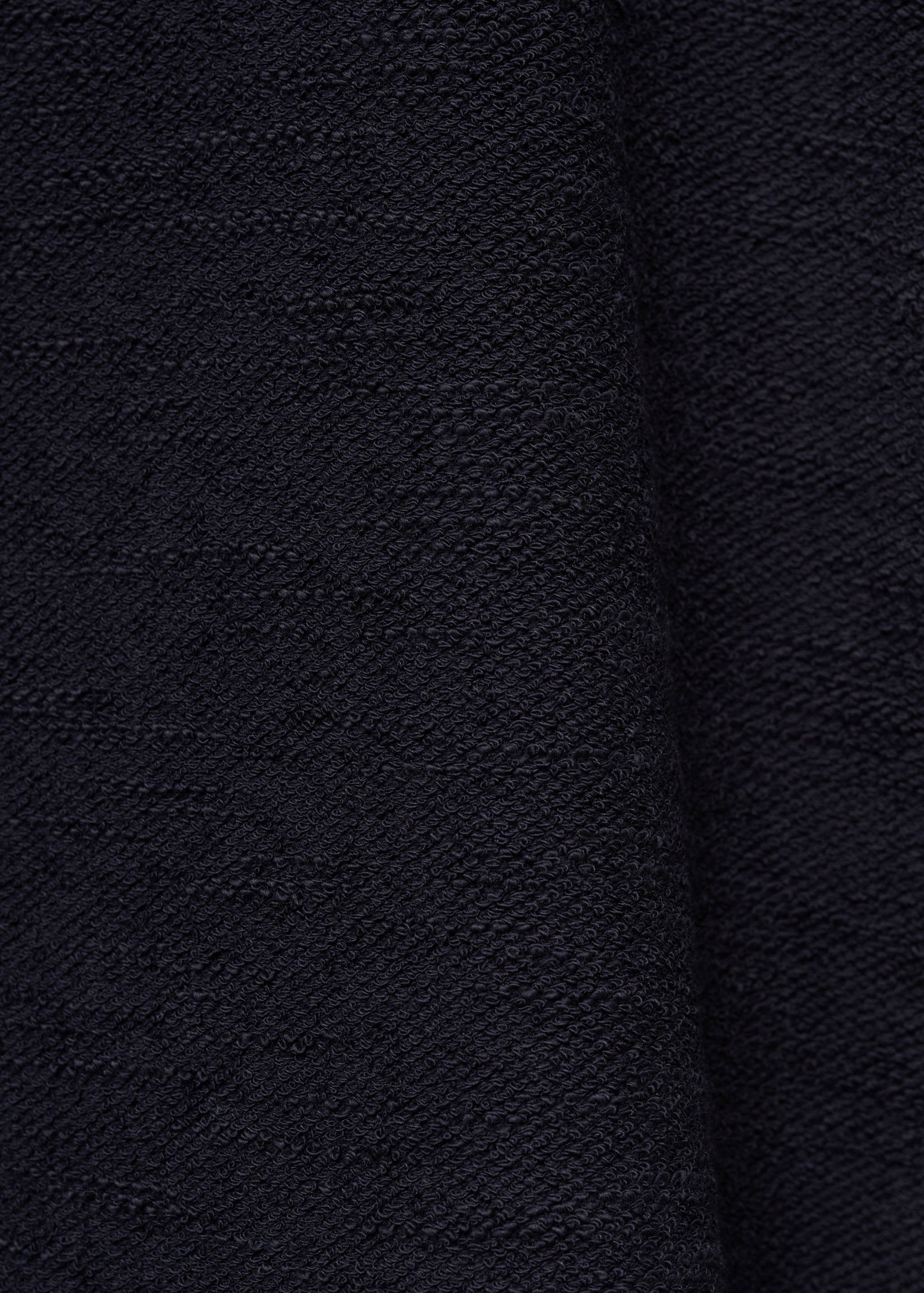 Regular-fit cotton polo shirt with terry structure - Details of the article 0