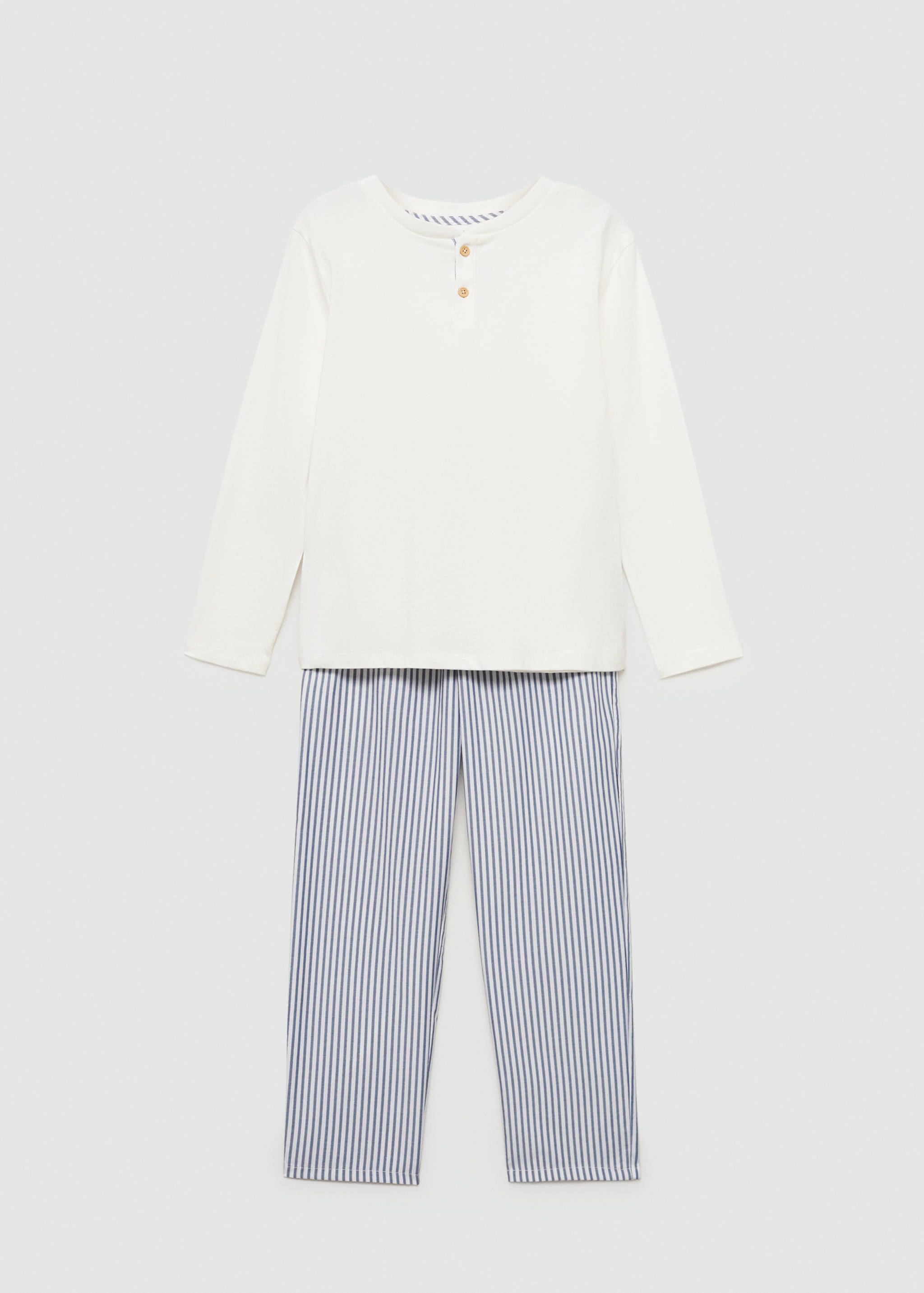 Striped long pyjamas - Article without model