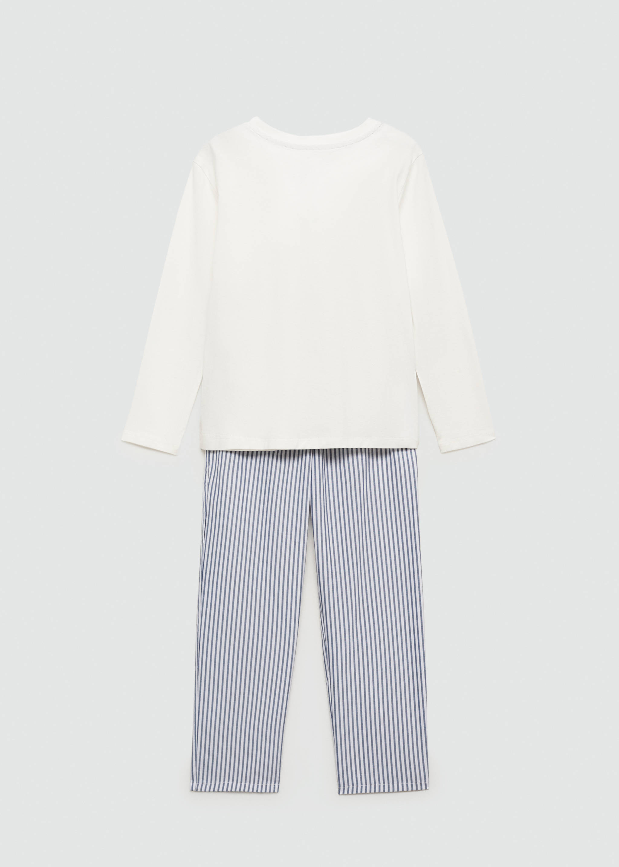 Striped long pyjamas - Reverse of the article