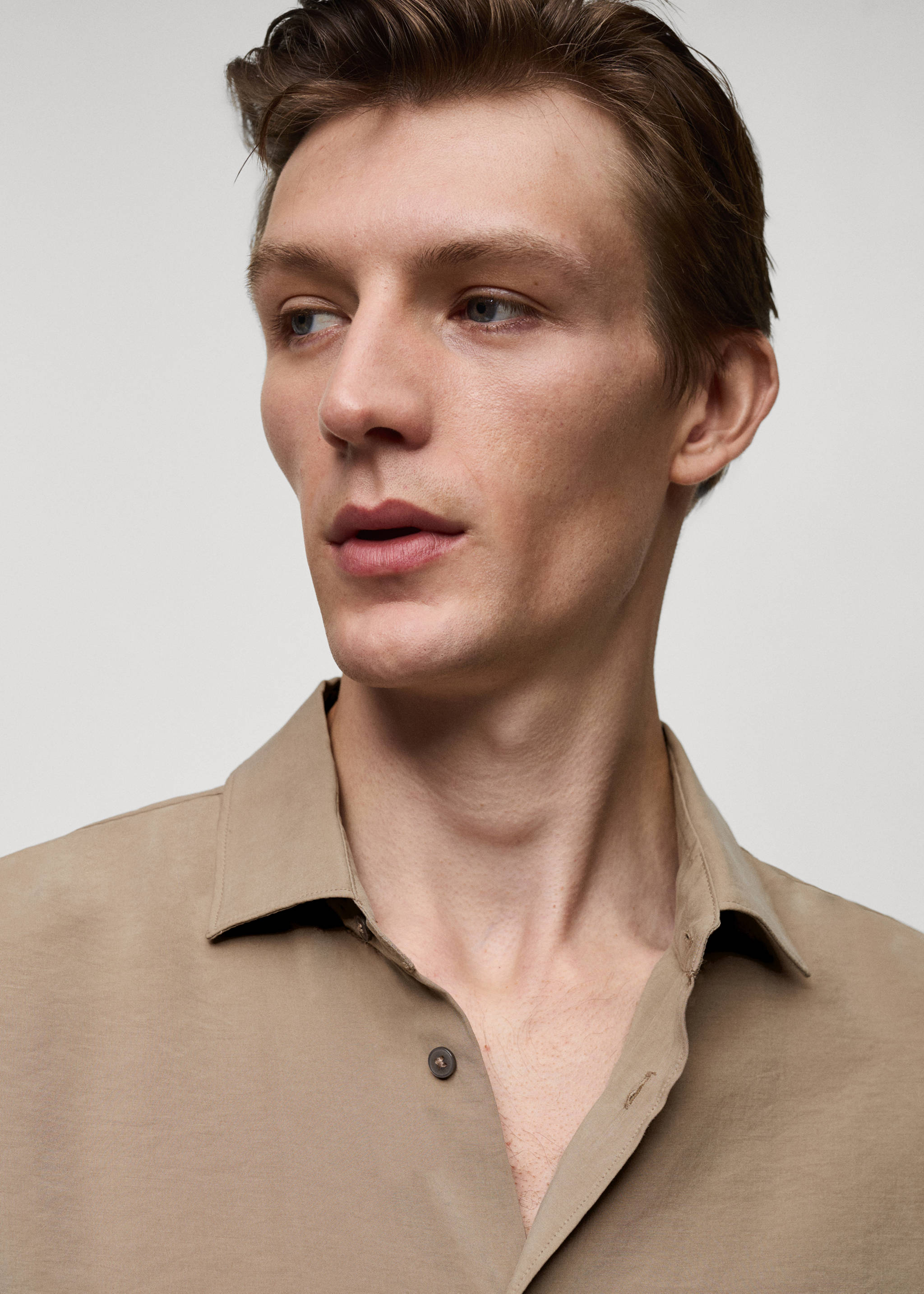 Regular kesim tencel gömlek - Ürün detayı 1