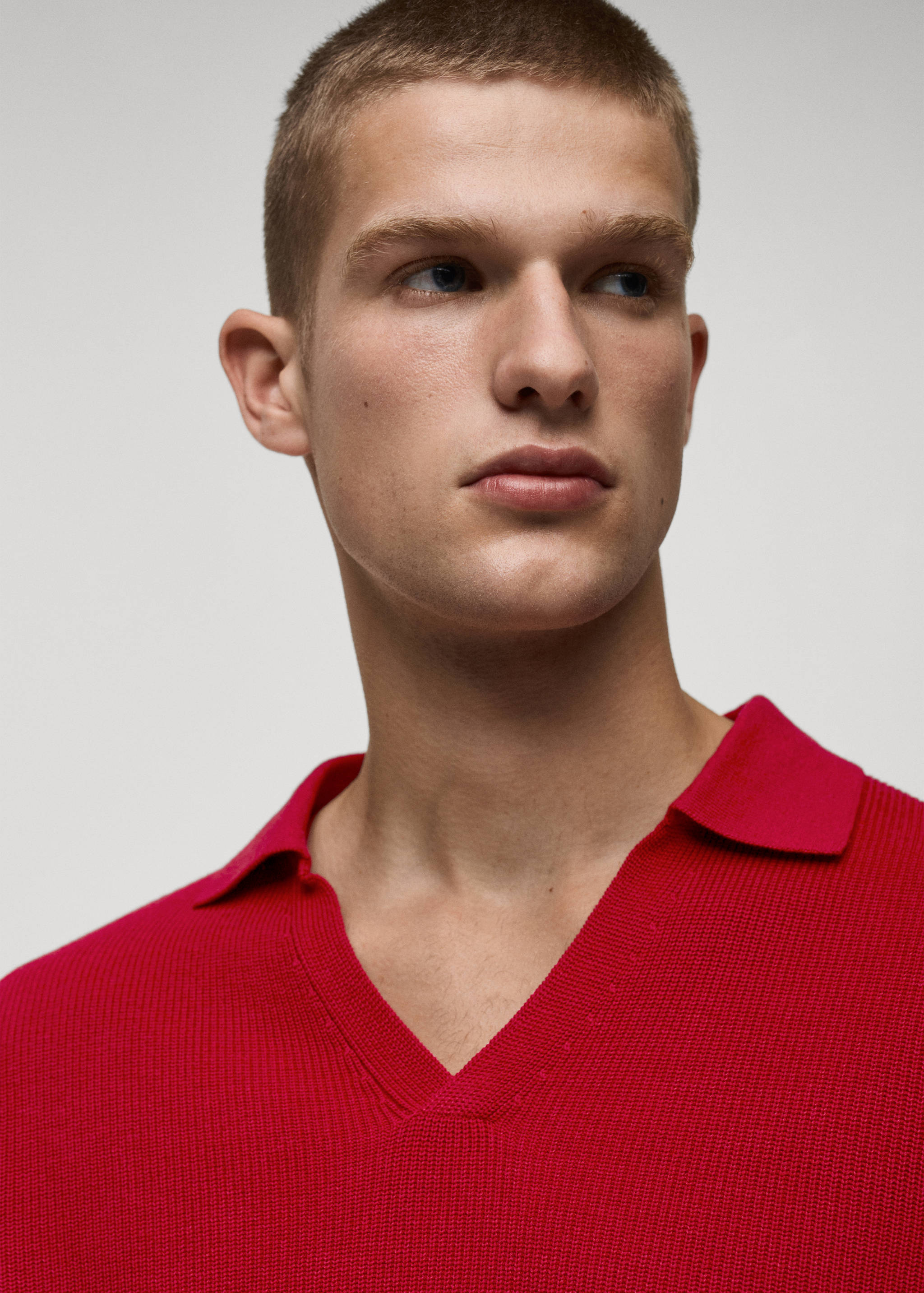 Pull-over maille col polo - Détail de l'article 1