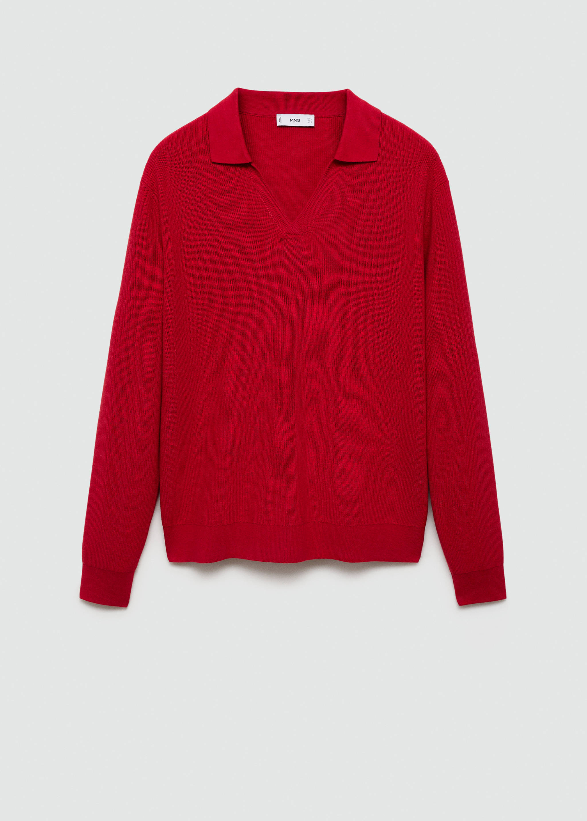 Pull-over maille col polo - Article sans modèle