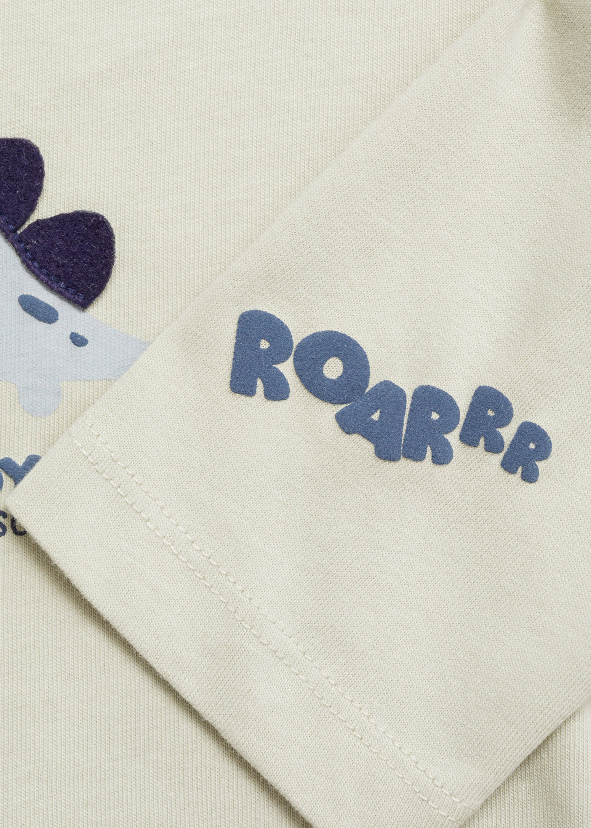 Dinosaur print hoodie - Details of the article 0