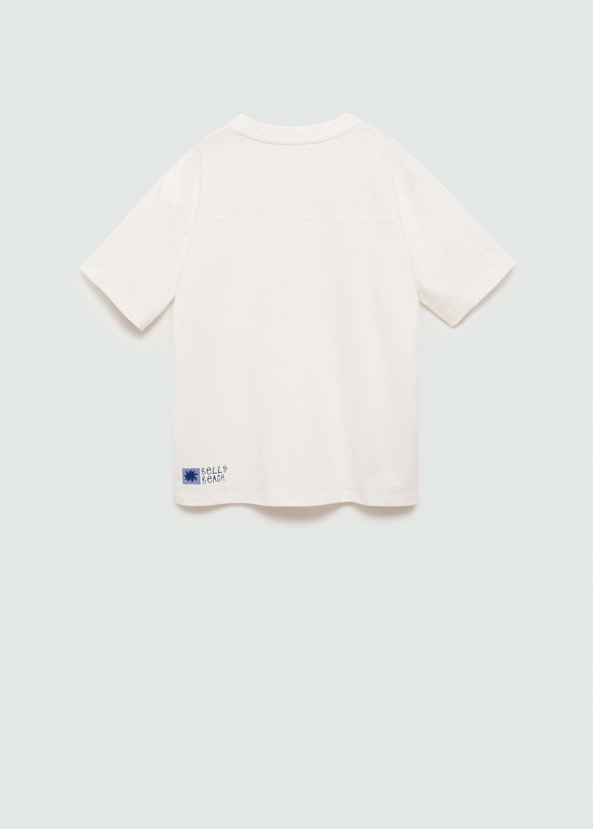 Surf printed t-shirt - Reverse of the article