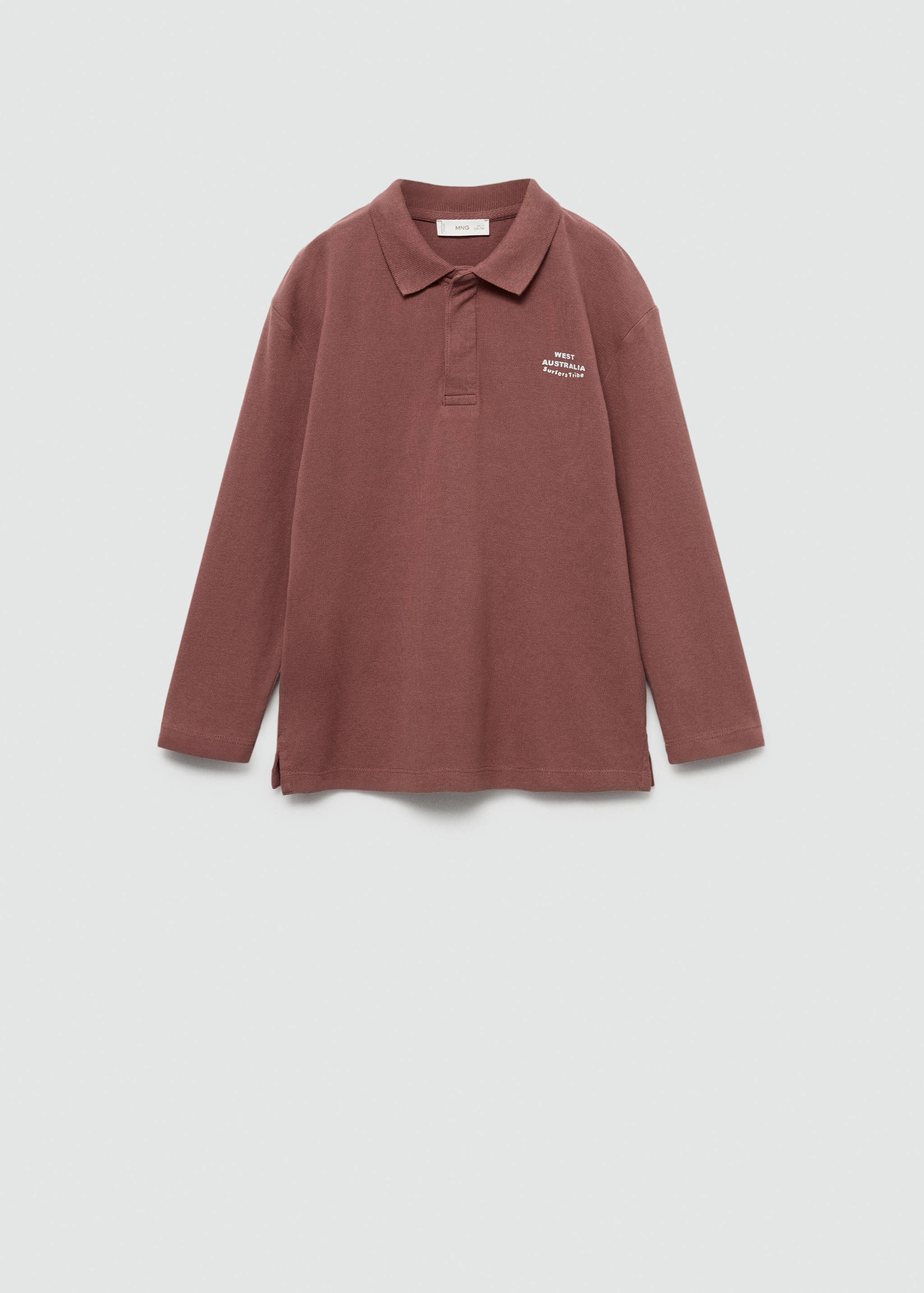 Polo shirt with embroidered detail - Article without model