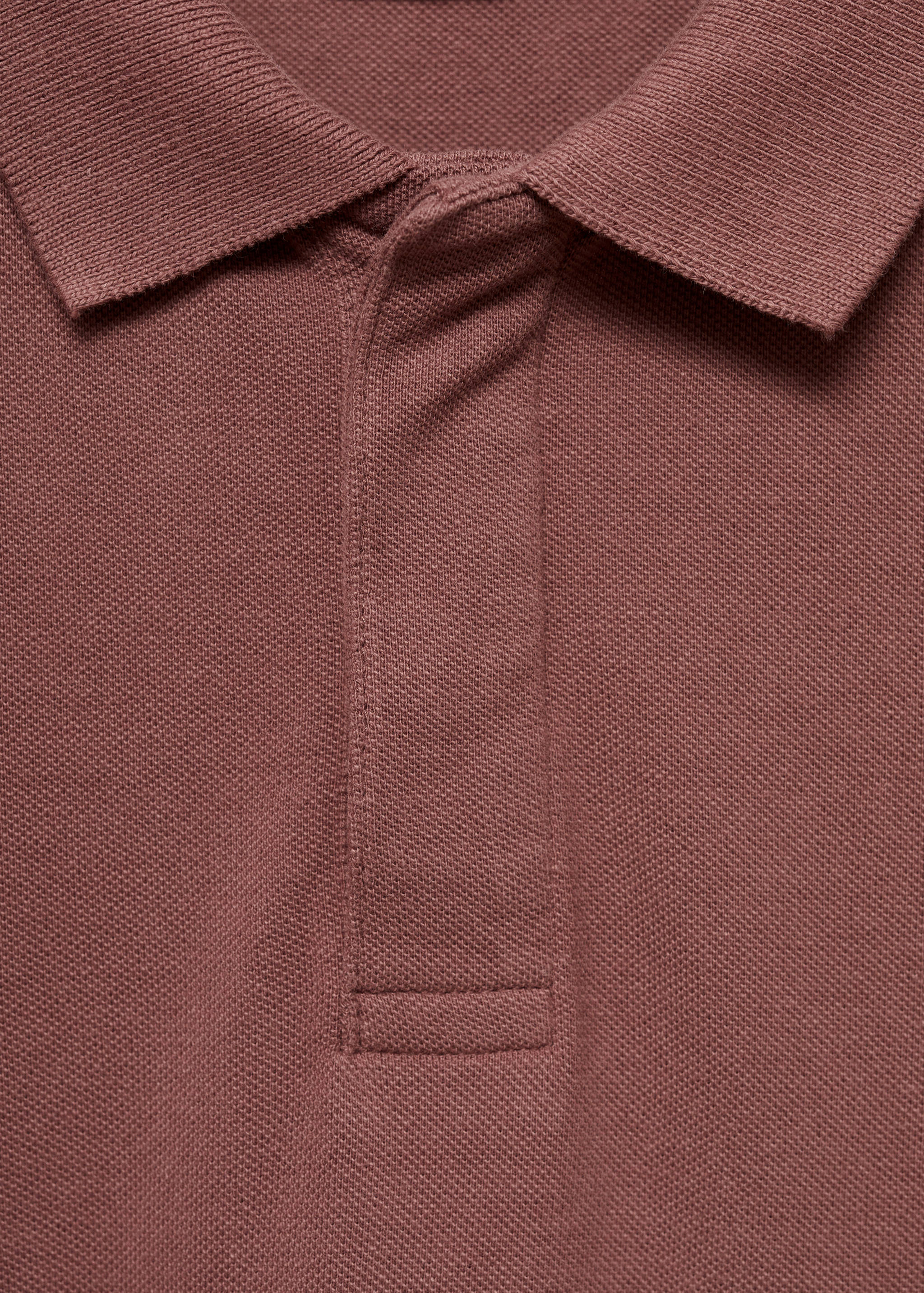 Polo shirt with embroidered detail - Details of the article 8