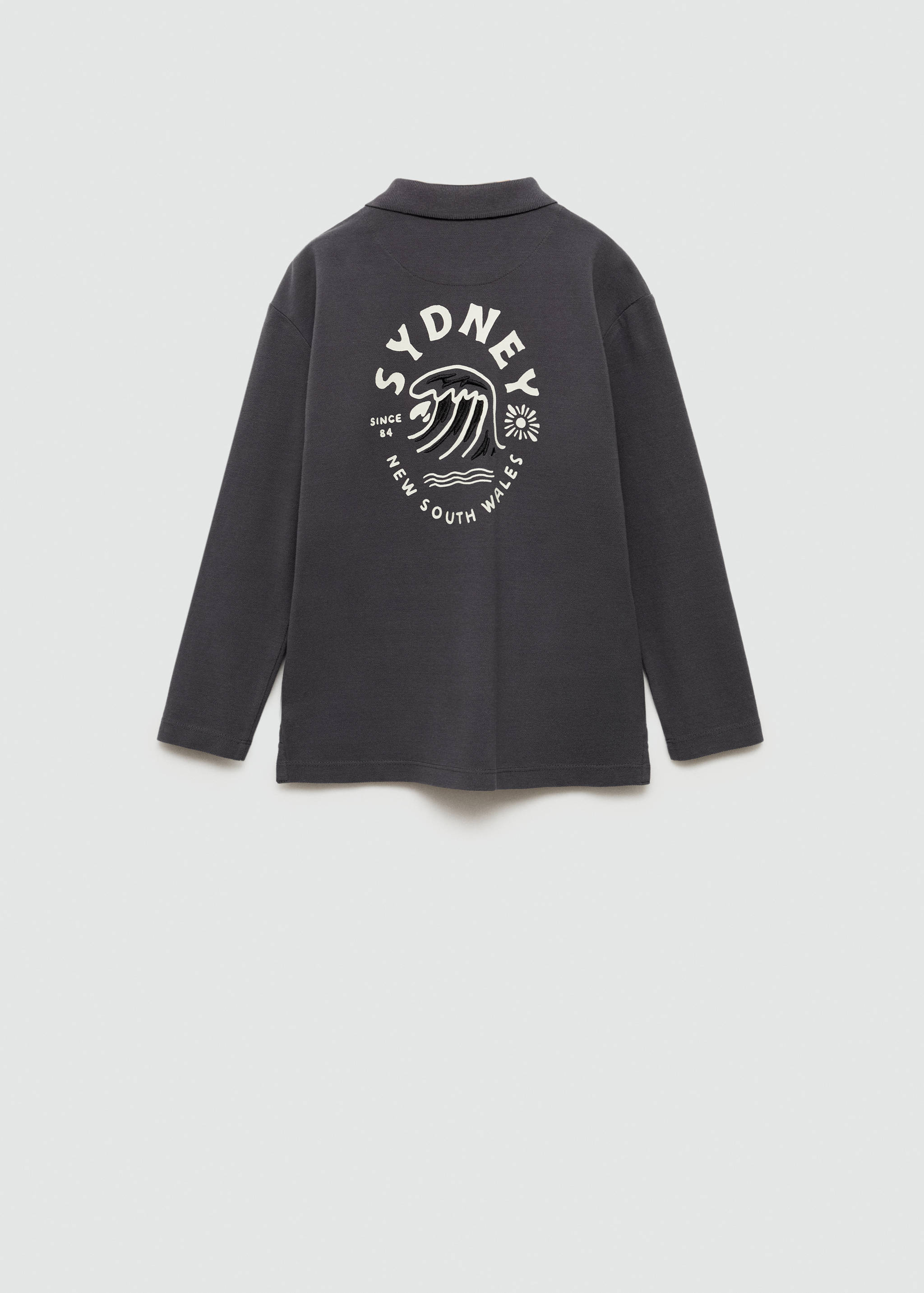 Polo detalle bordado - Reverso del artículo