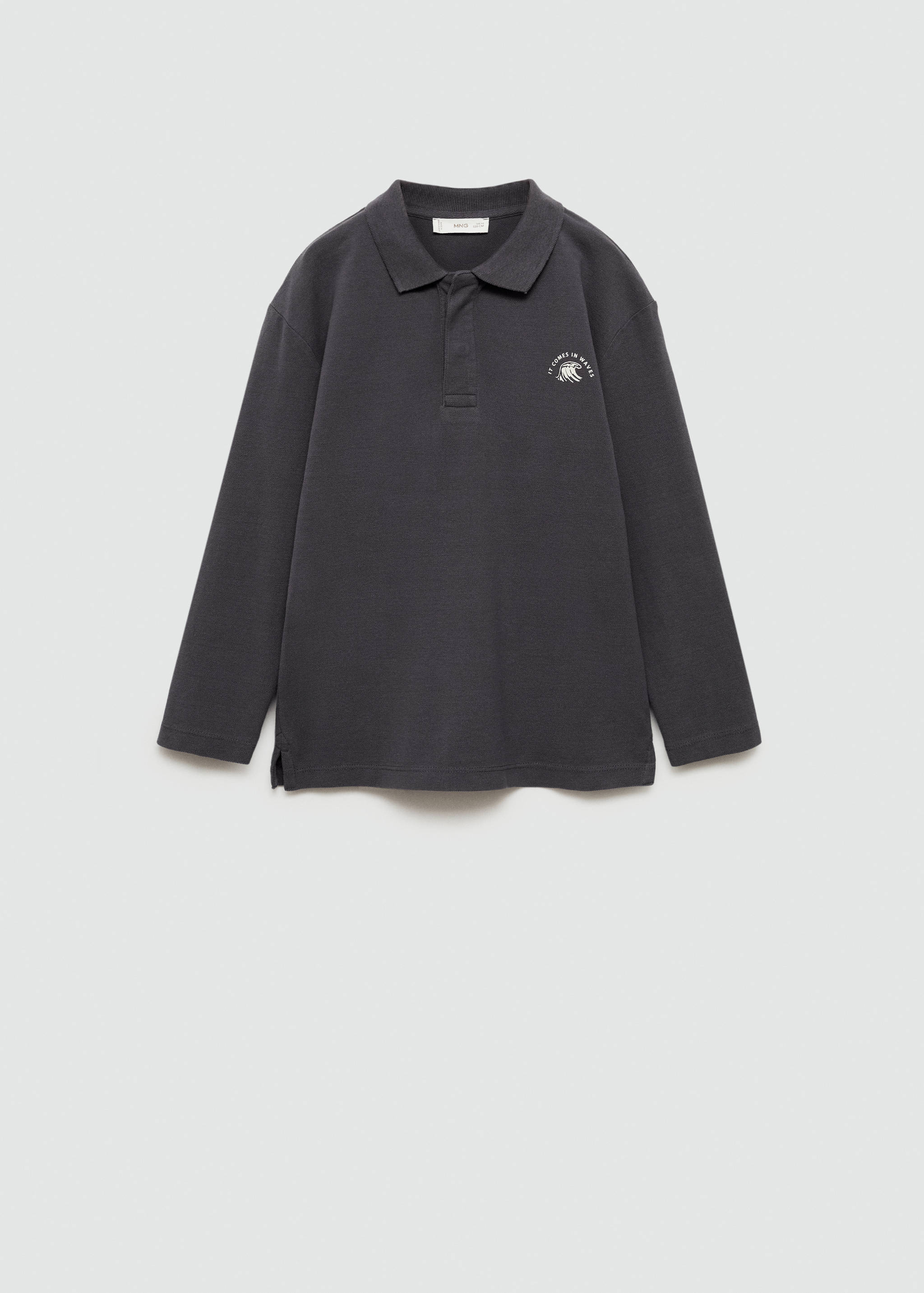 Polo shirt with embroidered detail - Article without model