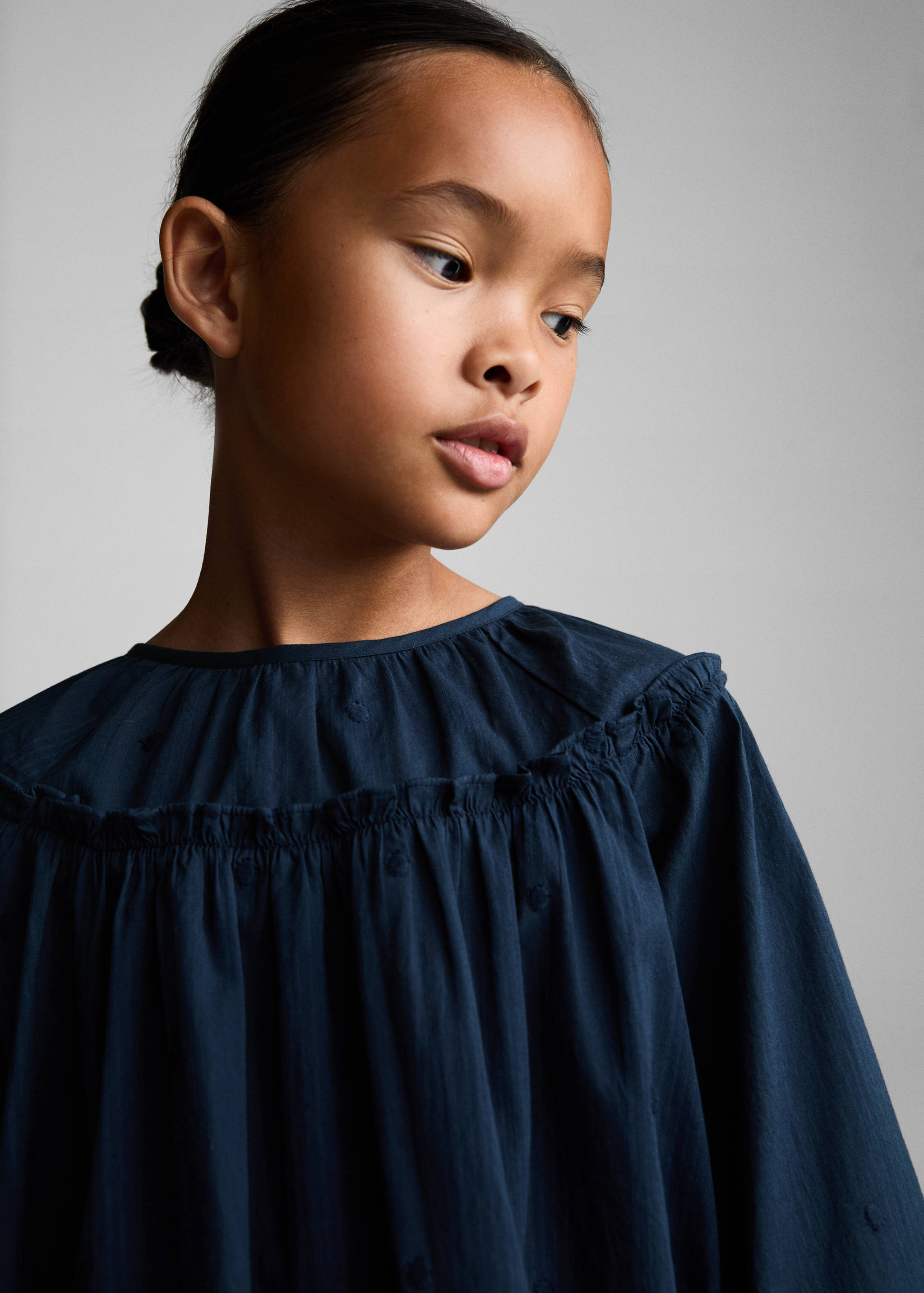 Blouse à pois brodés - Détail de l'article 1