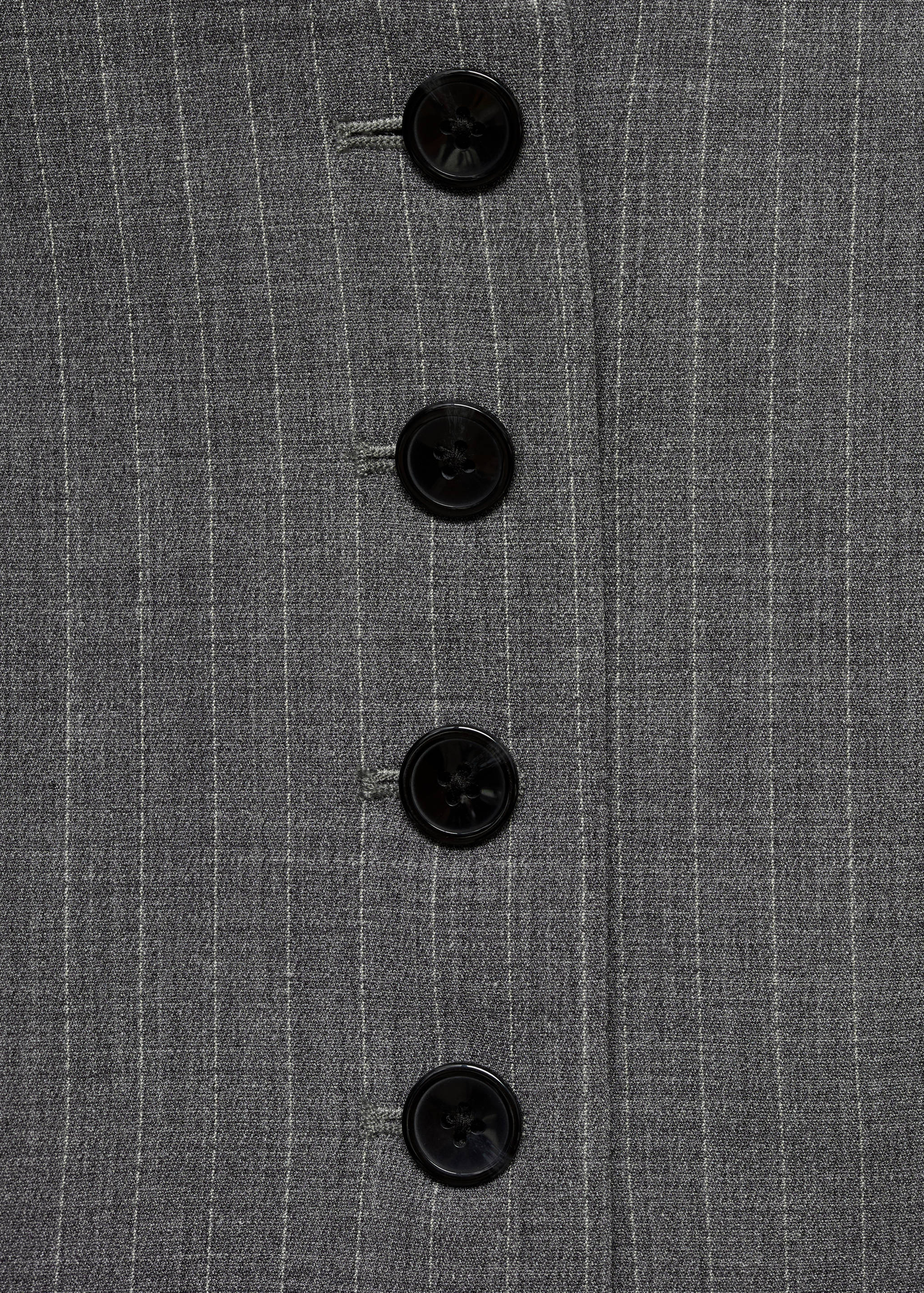 Pinstriped suit waistcoat - Details of the article 8