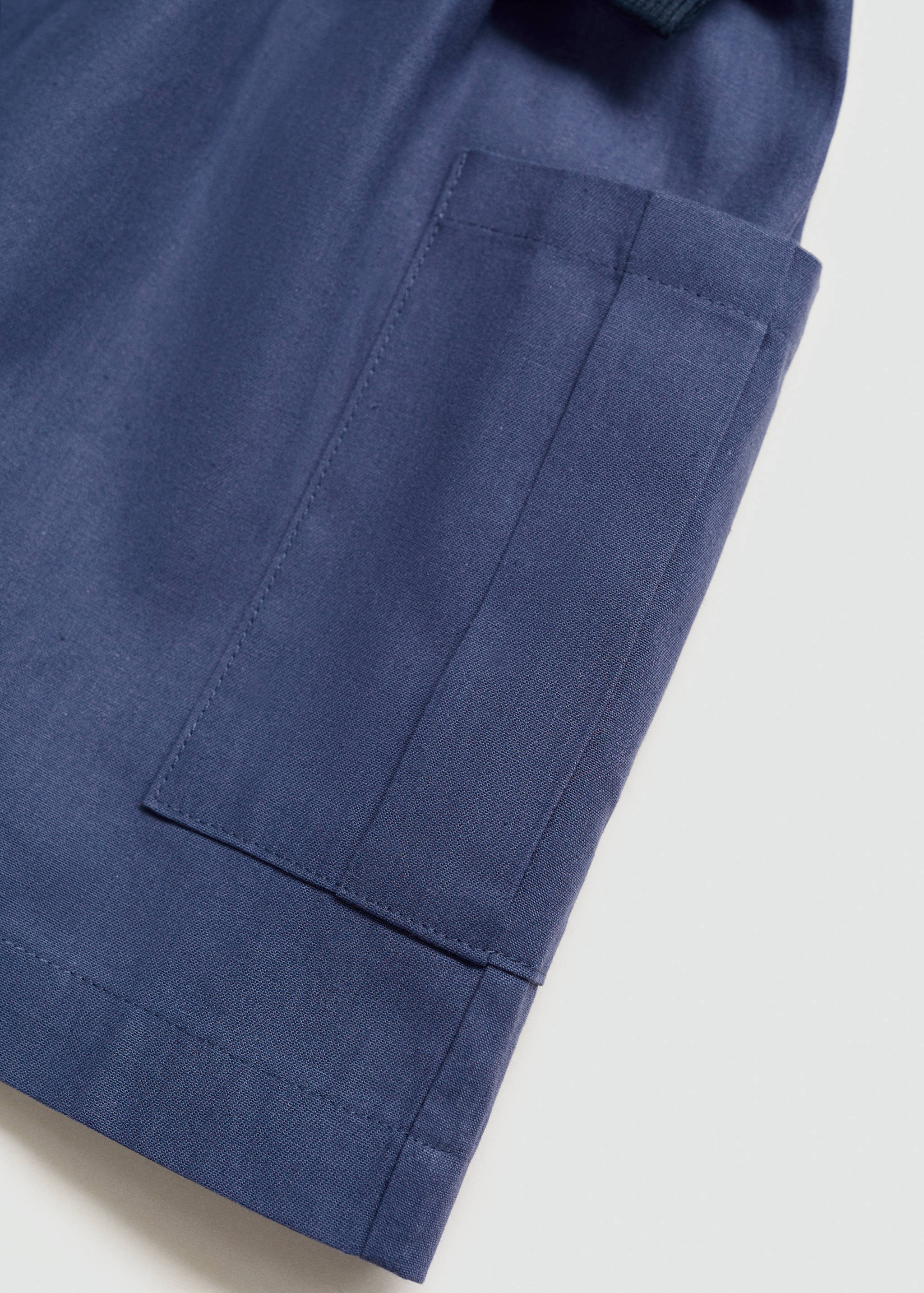 Embroidered sweatshirt dress - Details of the article 8