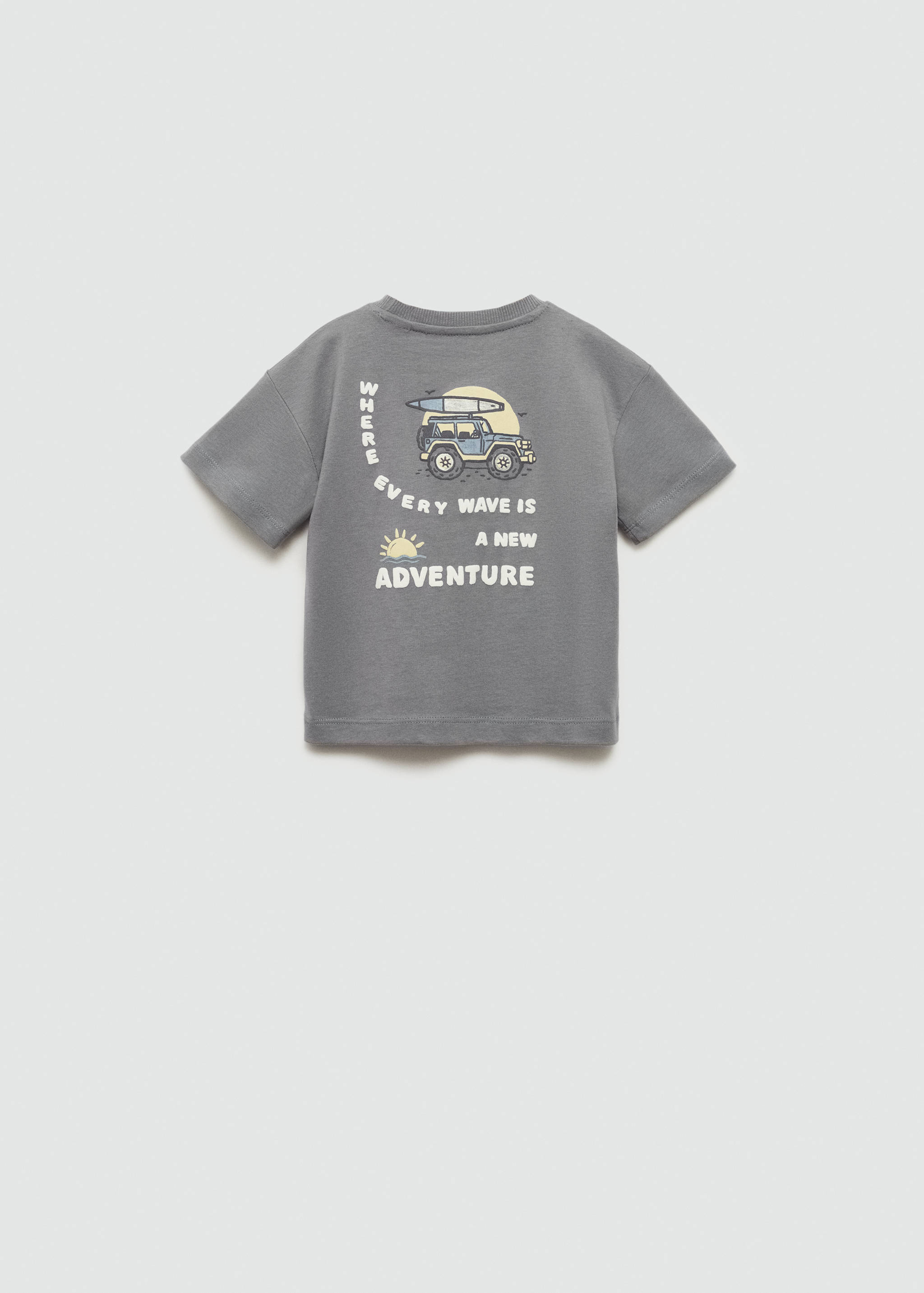 T-shirt imprimé surf - Verso de l’article