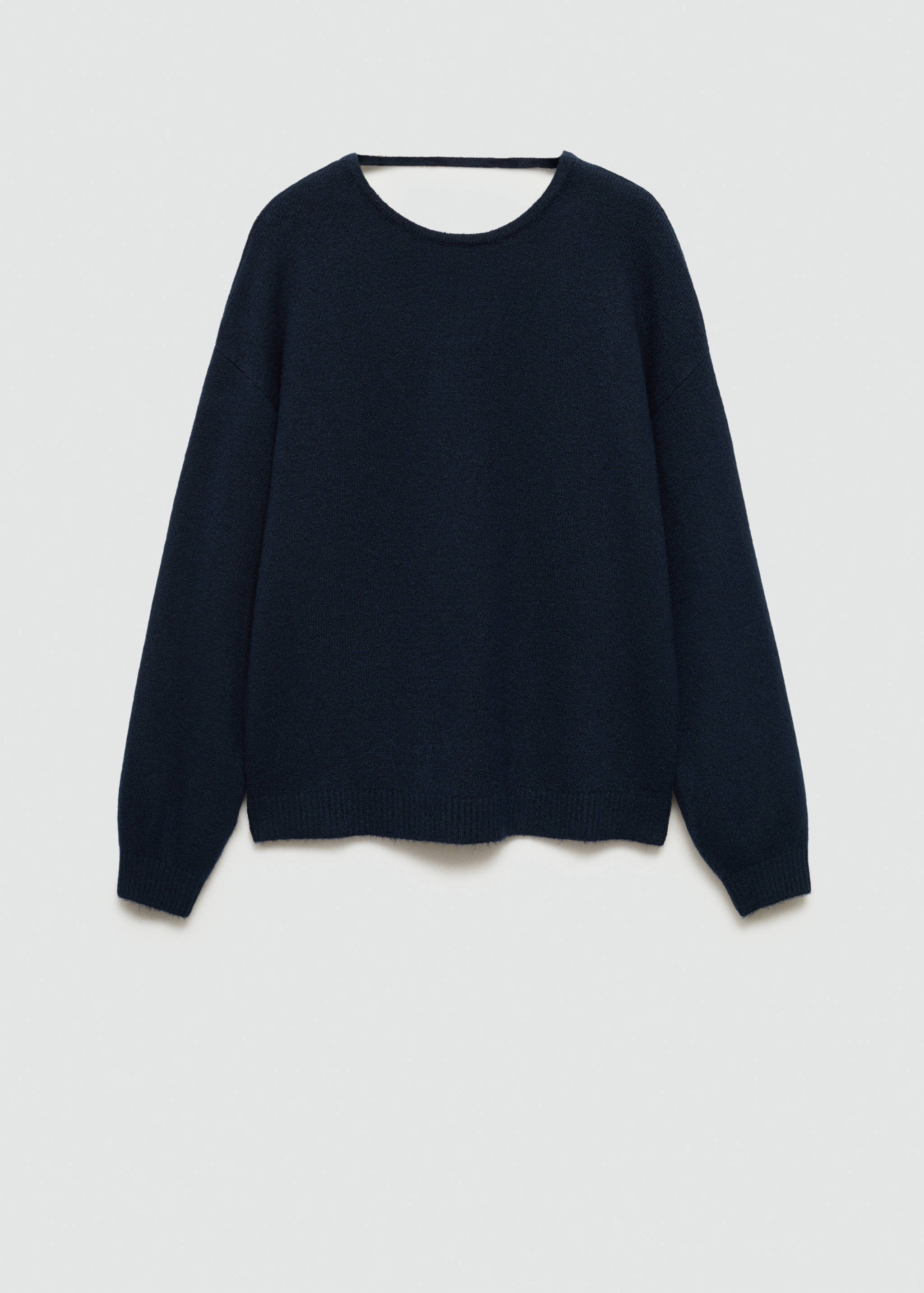 Back vent sweater - Article without model