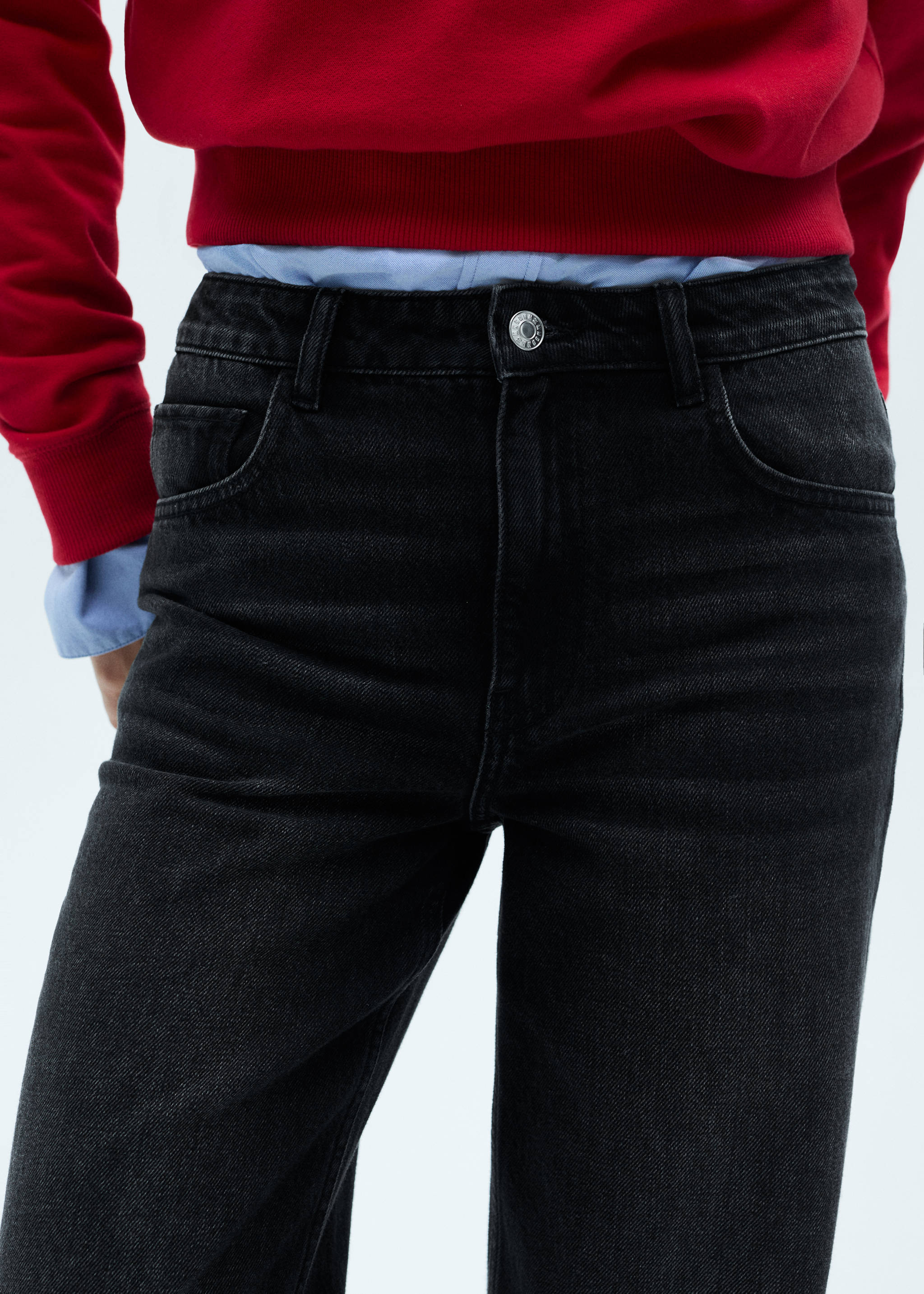 Danila high-waisted wide leg jeans - Details of the article 6