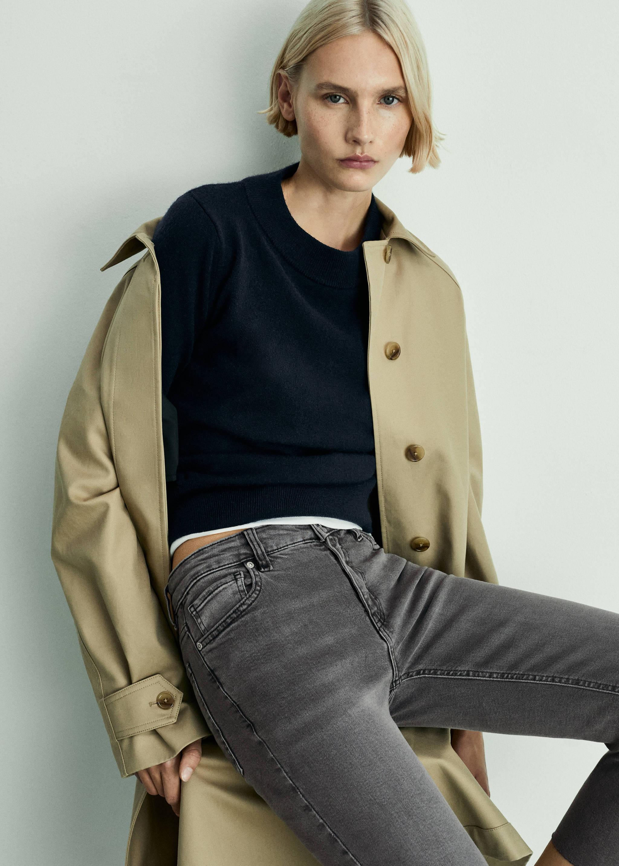 Sienna flared cropped jeans - Details of the article 2