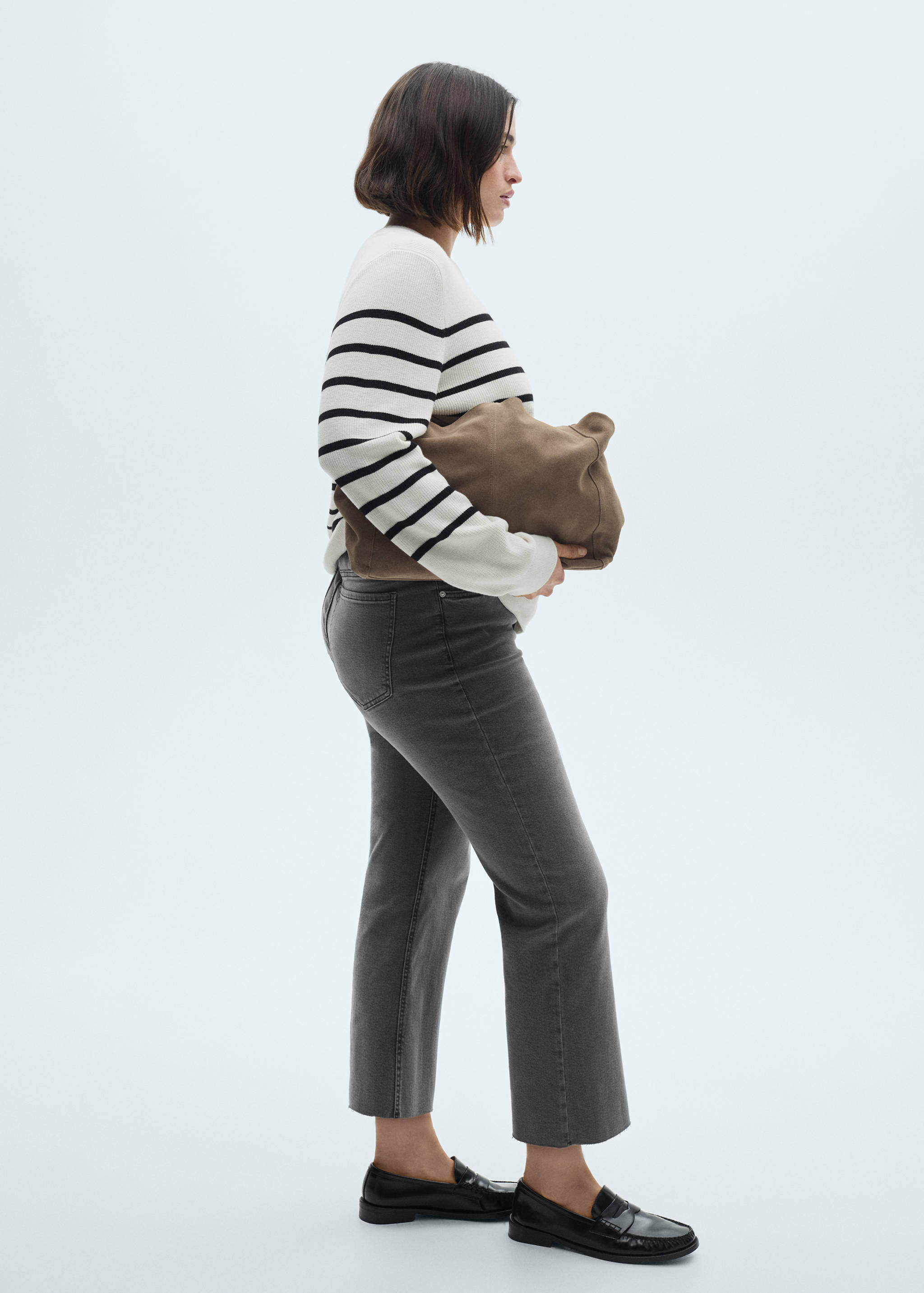 Sienna flared cropped jeans - Details of the article 3