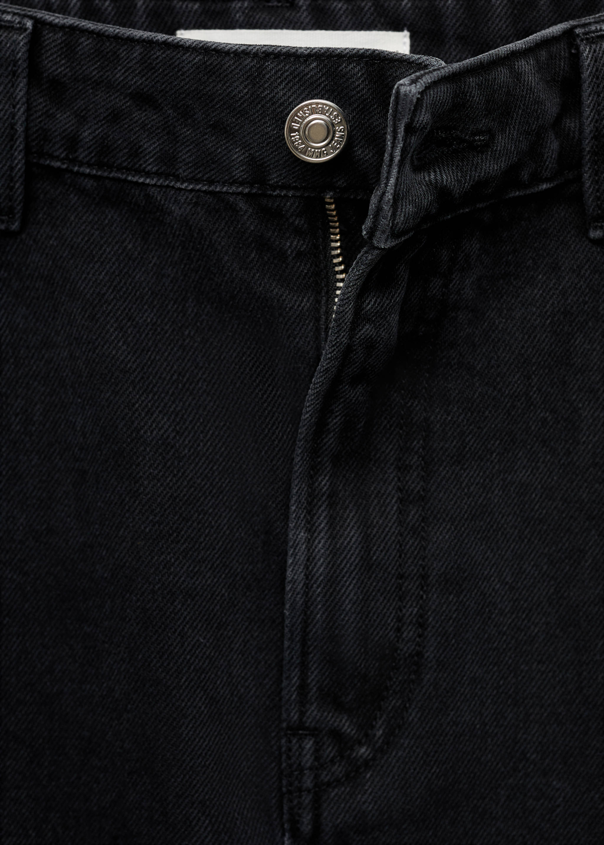 Denim midi-skirt - Details of the article 0